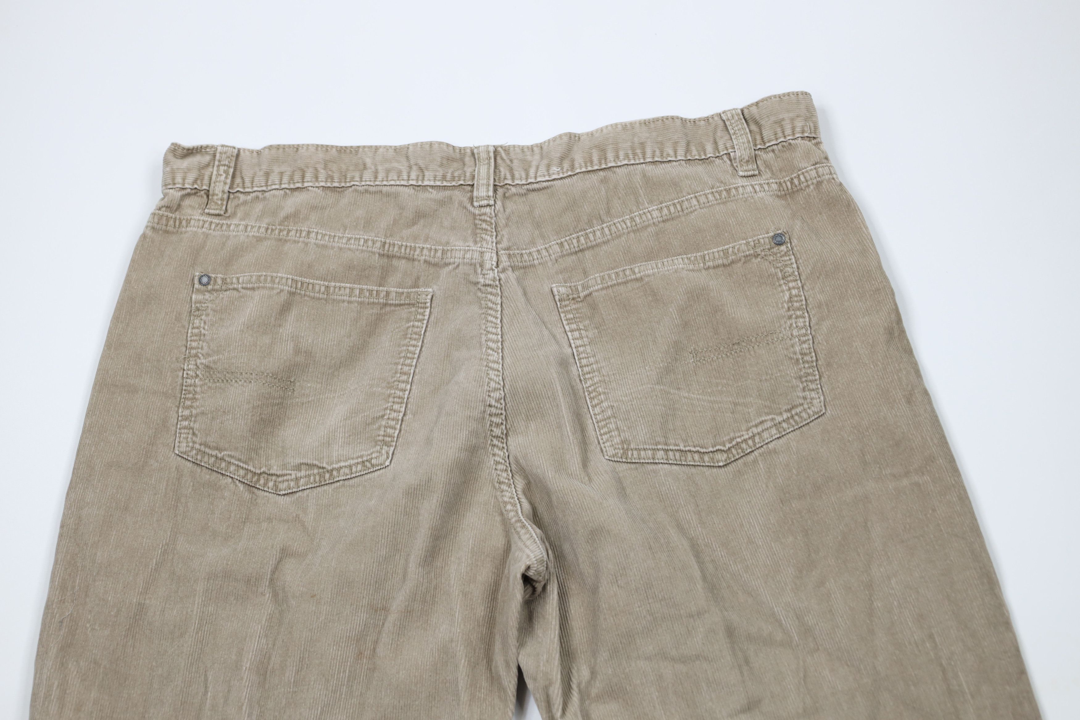 Calvin Klein × Vintage Vintage Calvin Klein Straight Wide Leg Corduroy Chino Pants Size US 42 / EU 58 - 12 Thumbnail