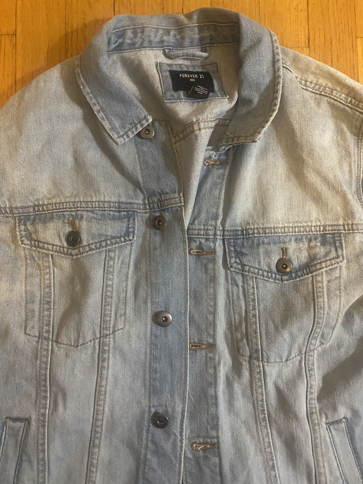 Forever 21 Forever 21 Denim Jacket Size US L / EU 52-54 / 3 - 2 Thumbnail