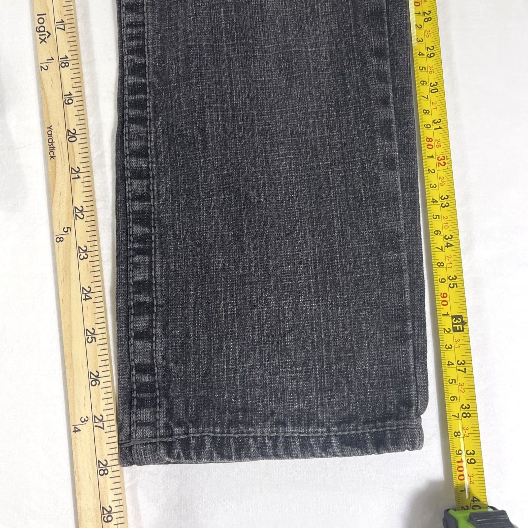 Southpole VINTAGE Southpole Jeans Black Embroidered Flap Pocket Y2K 29x30 Denim Jeans Men Regular 30in Inseam Black Embroidered Flap Pocket Y2K Jeans Size US 29 - 3 Thumbnail