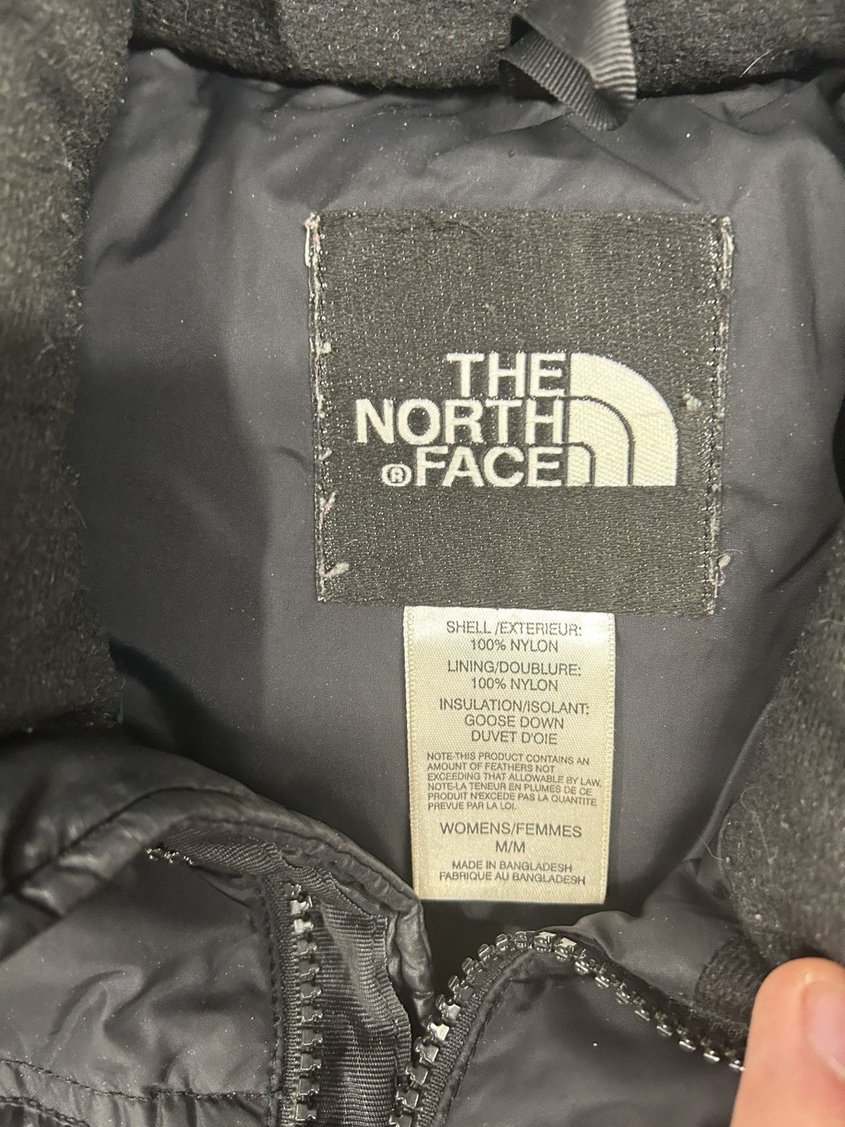 The North Face × Vintage Vintage Black TNF NUPTSE 700 Essential Puffer Vest Size M / US 6-8 / IT 42-44 - 3 Thumbnail
