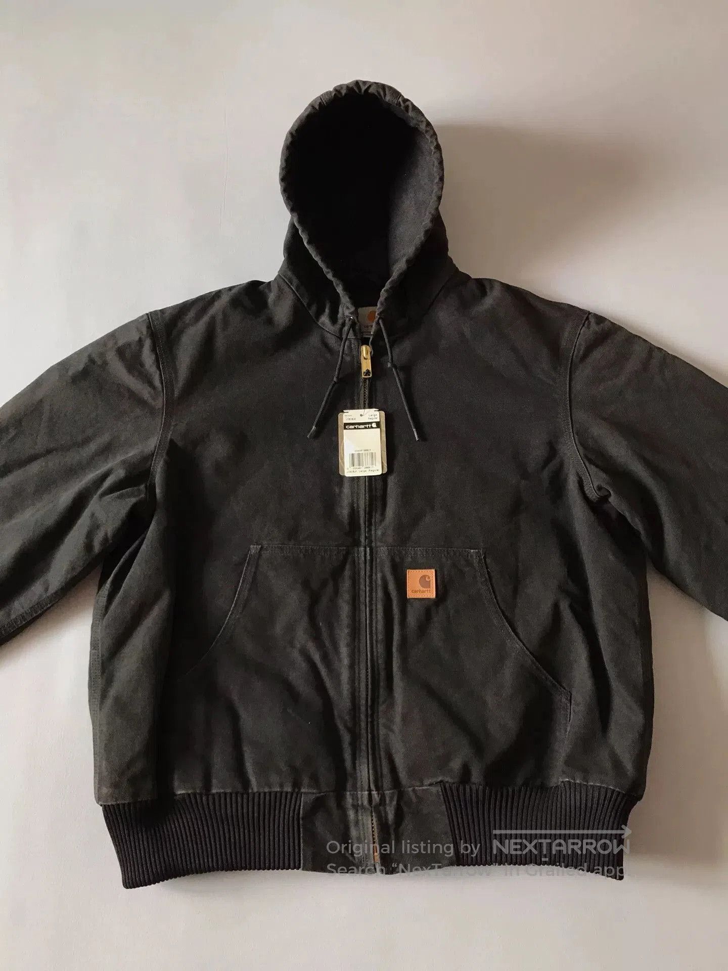 Carhartt Carhartt J130 Hooded Work Jacket. Size US L / EU 52-54 / 3 - 4 Thumbnail