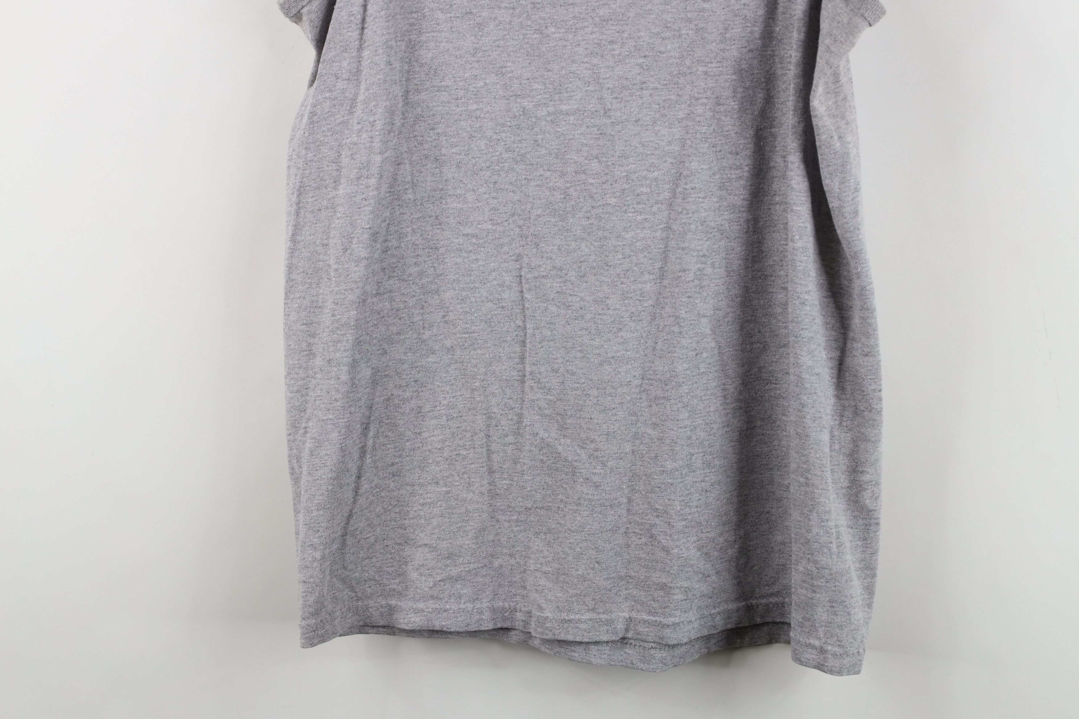 Vintage Vintage 90s Raceway Park Tank Top T-Shirt Heather Gray Size M / US 6-8 / IT 42-44 - 9 Thumbnail
