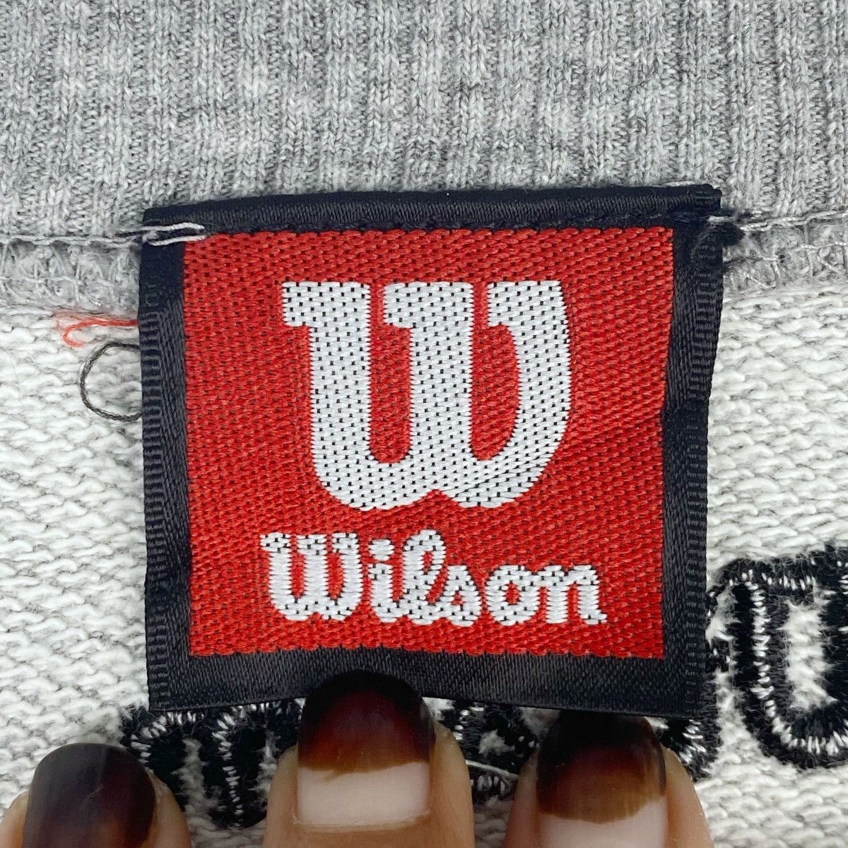 Wilson Wilson Embroidey Logo Sweatshirt Crewneck Pullover Jumper Size US M / EU 48-50 / 2 - 7 Thumbnail