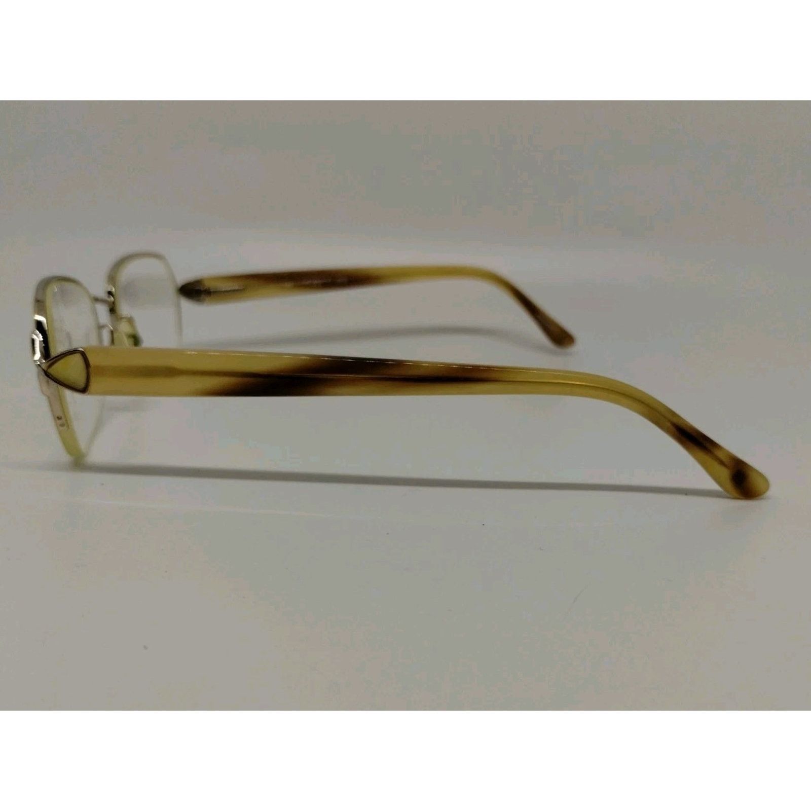 Liz Claiborne Liz Claiborne Eyeglass Frames L307 3YG Gold Yellow 51-19-130 Size ONE SIZE - 6 Thumbnail