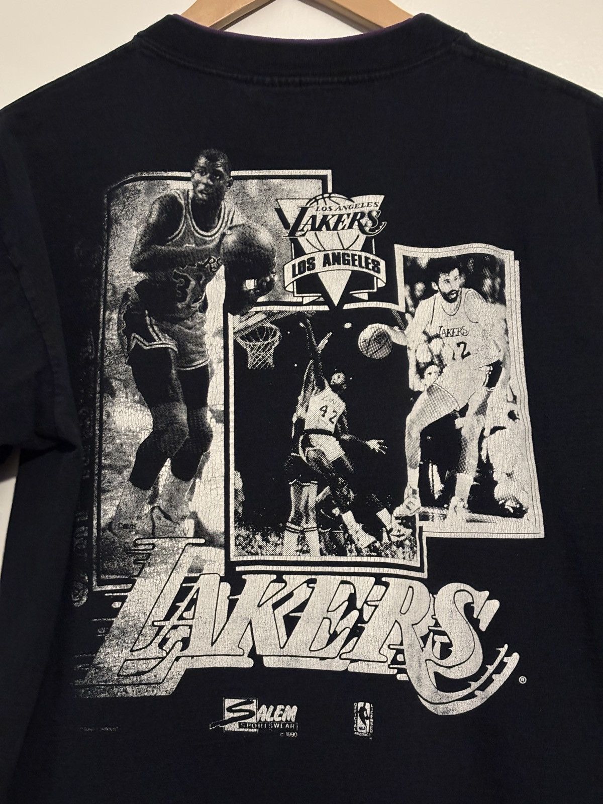 Vintage Vintage Test Print Error Huskies Champs /Lakers Double Sided Size US L / EU 52-54 / 3 - 8 Thumbnail