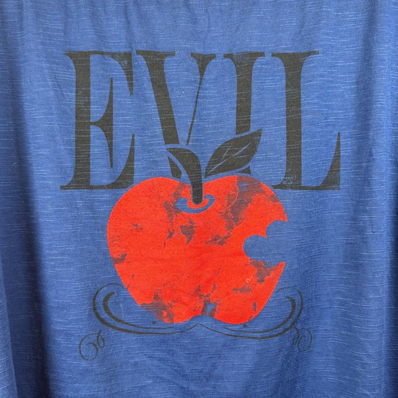 Disney Disney Snow White Top Women's L Rare Good Evil Blue Size L / US 10 / IT 46 - 4 Thumbnail