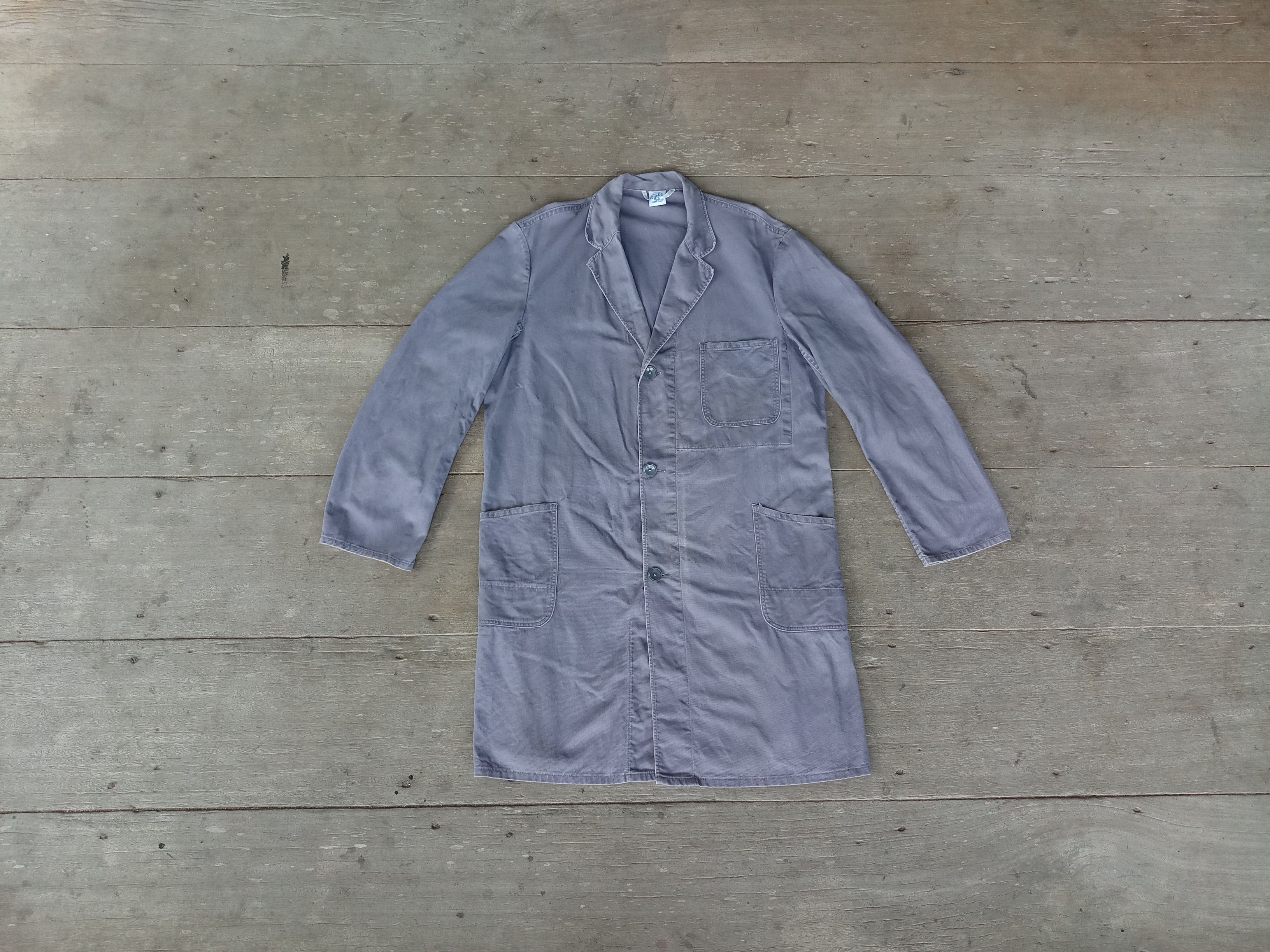 Other VTG 70s Germany Greiff Sanfor Chore Jacket gray size 52 ,L Size US L / EU 52-54 / 3 - 1 Thumbnail