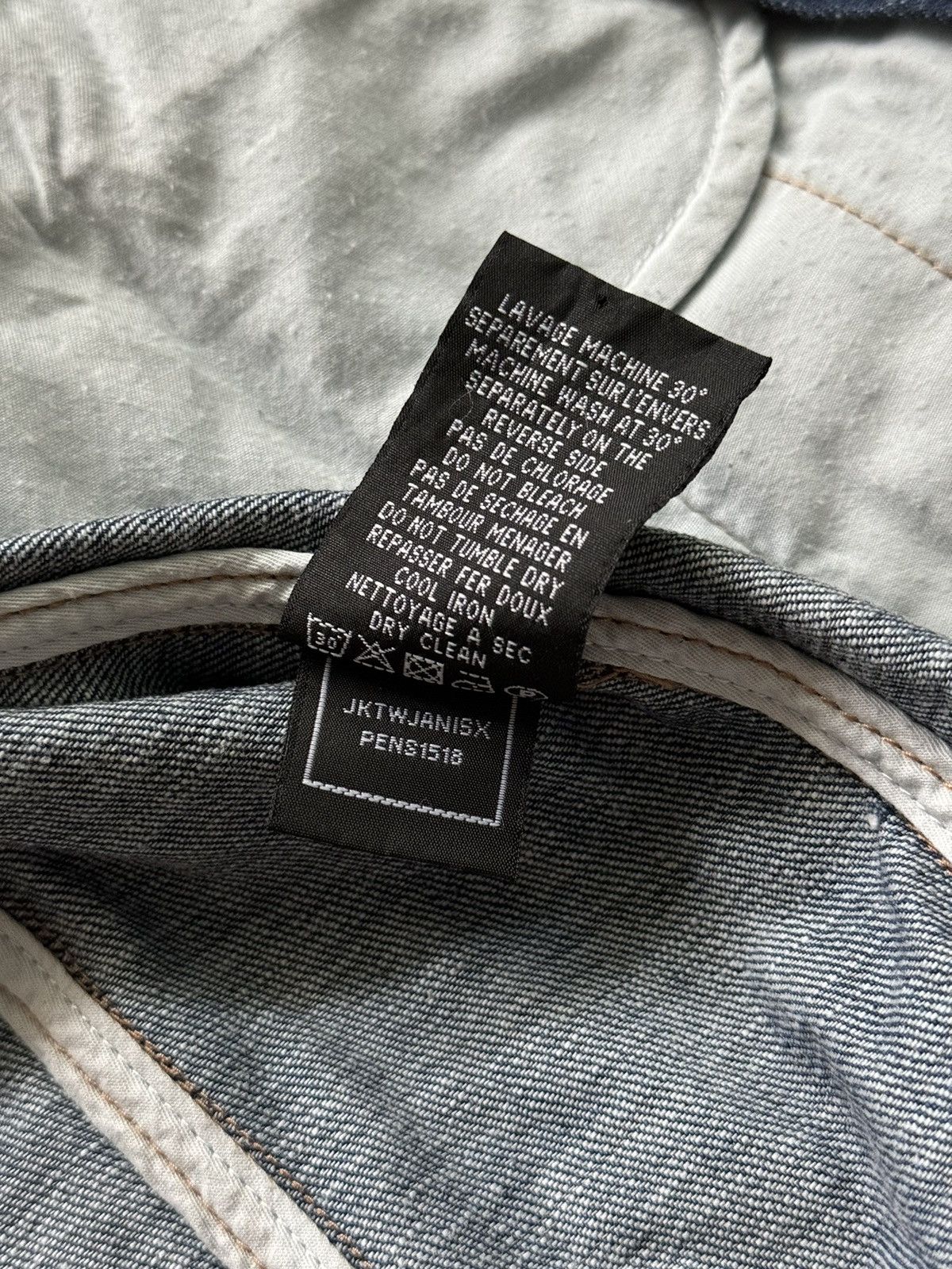 Designer × Schott Schott Perfecto denim biker jacket Size M / US 6-8 / IT 42-44 - 10 Thumbnail