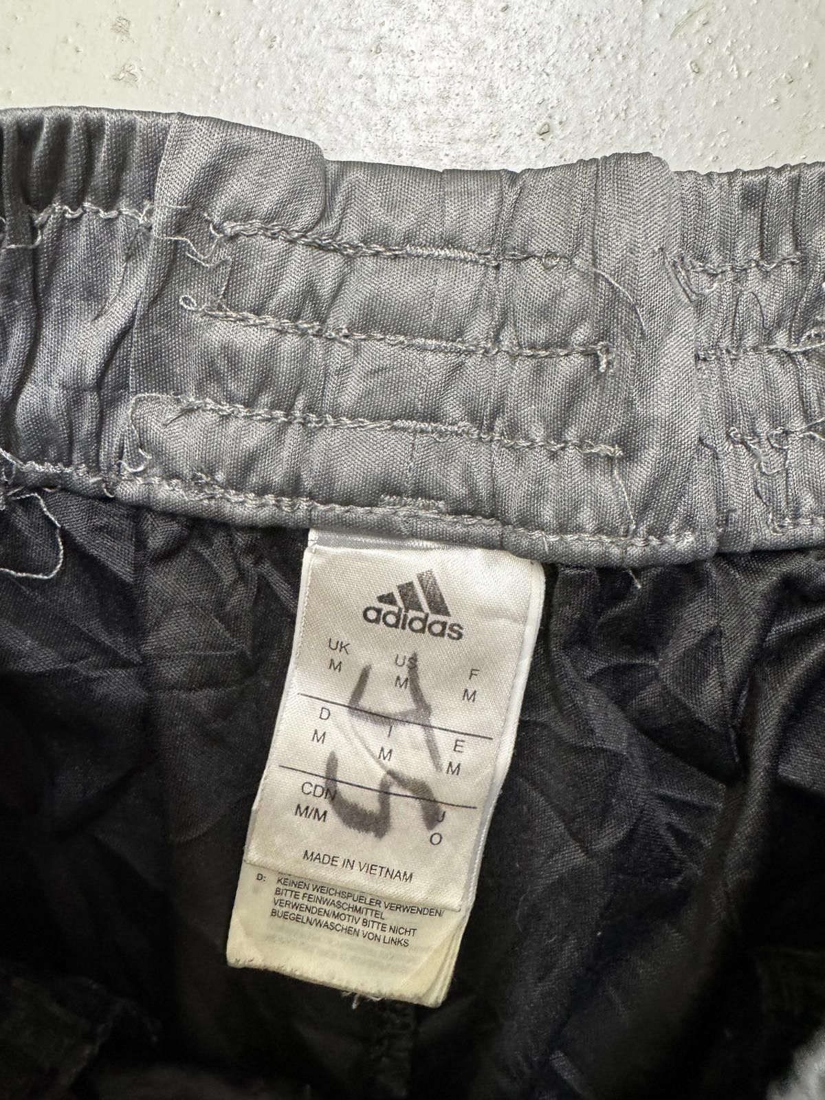 Adidas Adidas Black Sports Shorts with Blue Logo Size US 32 / EU 48 - 3 Thumbnail