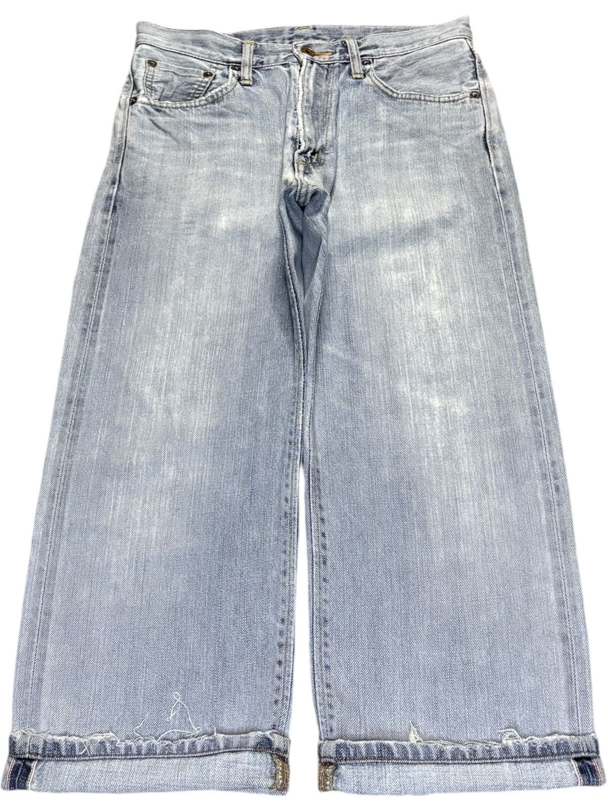 Edwin × Japanese Brand Vintage Japanese Edwin 505zx Selvedge Loose Jeans Size US 29 - 1 Thumbnail