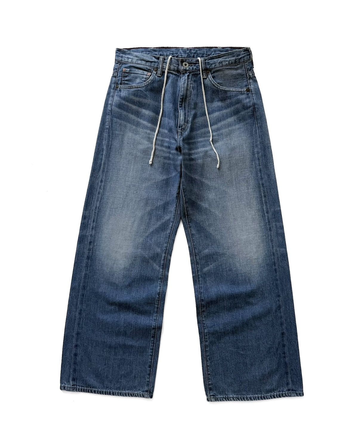 Johnbull JOHNBULL SELVAGE DENIM WIDE JEANS Size US 32 / EU 48 - 6 Thumbnail