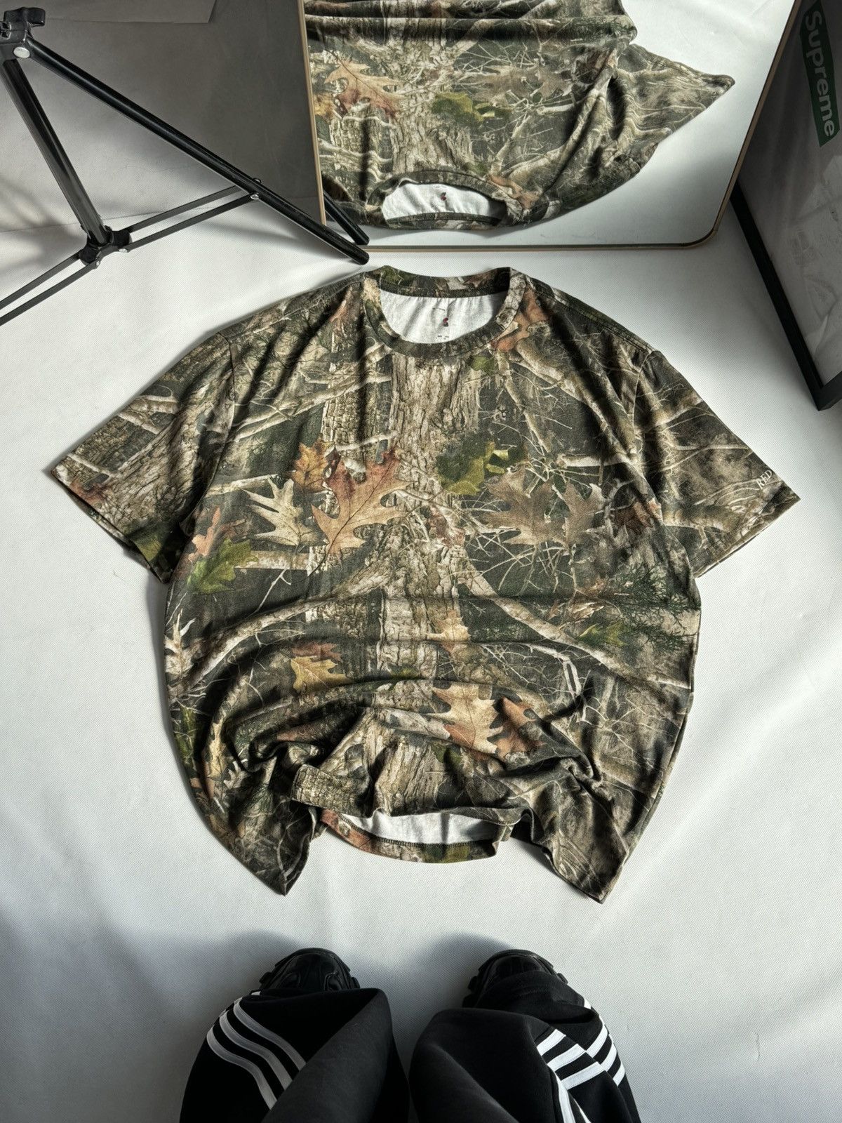Realtree Vintage Oversize Real Tree Camo Tee Shirt Size US XL / EU 56 / 4 - 2 Thumbnail