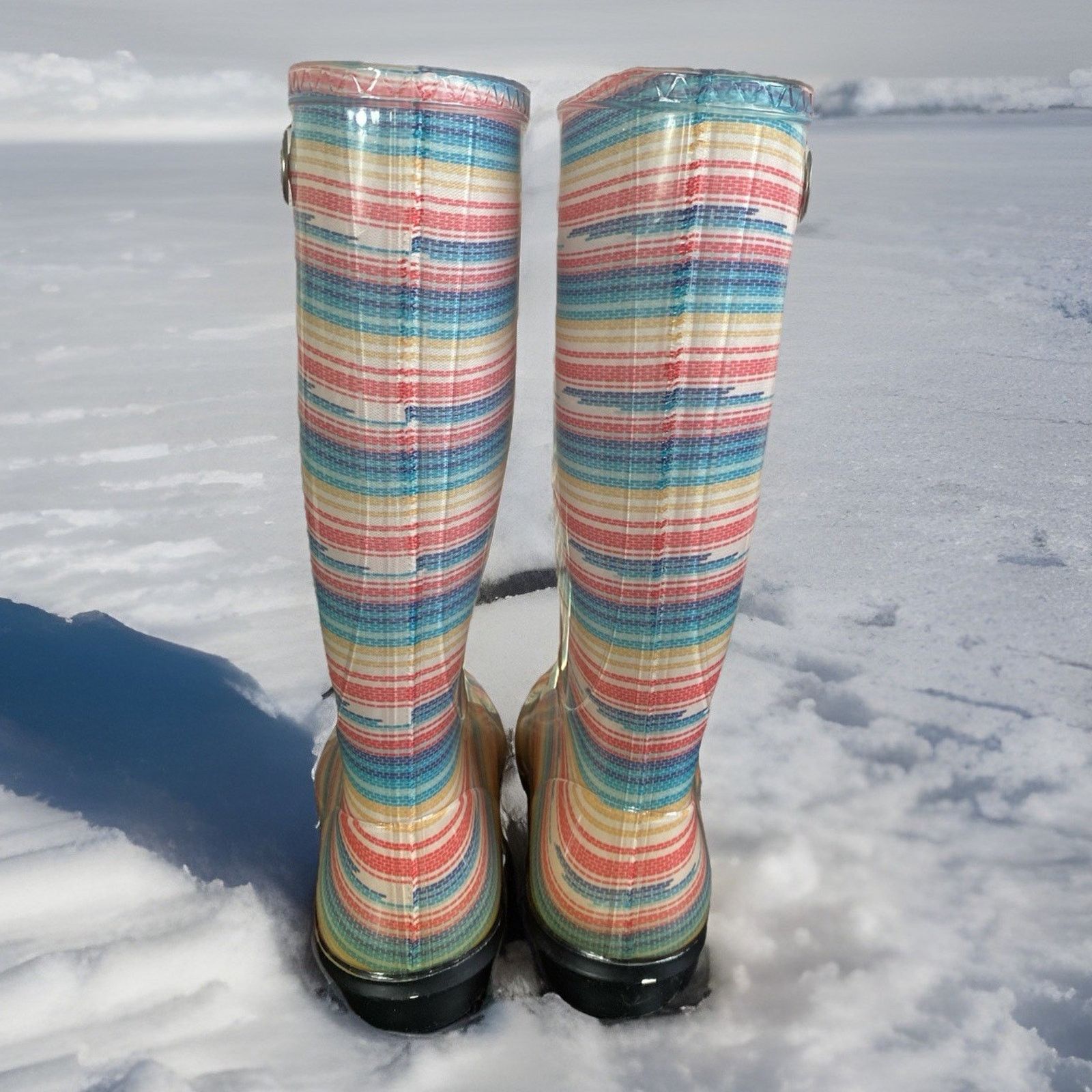 Ugg UGG Australia Women's Shaye Rain Boots 8 Multicolor Flawed Size US 8 / IT 38 - 5 Thumbnail