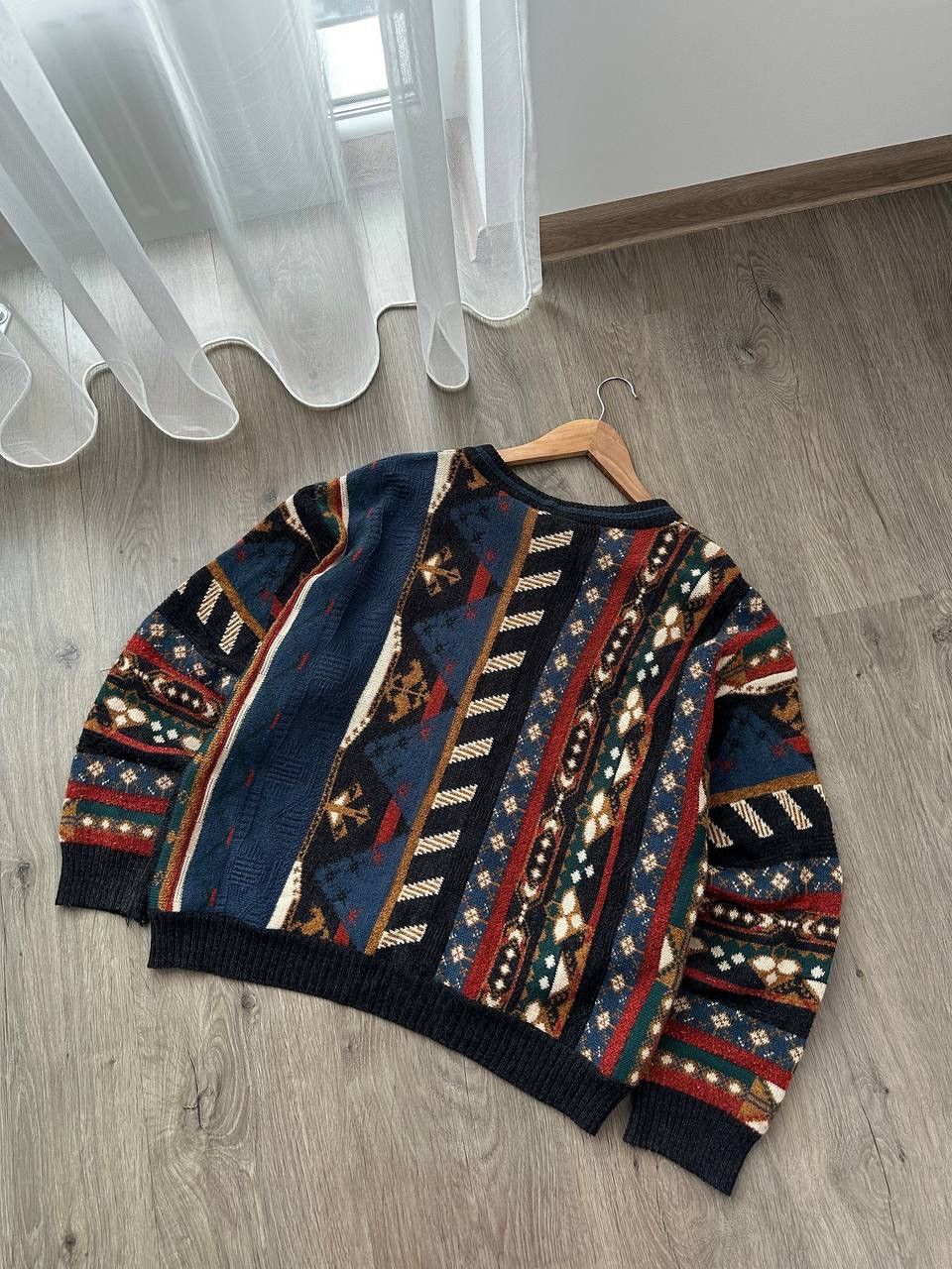 Carlo Colucci × Coogi × Vintage Vintage Coogi Style Knit Y2K Style Sweater Size US M / EU 48-50 / 2 - 15 Thumbnail