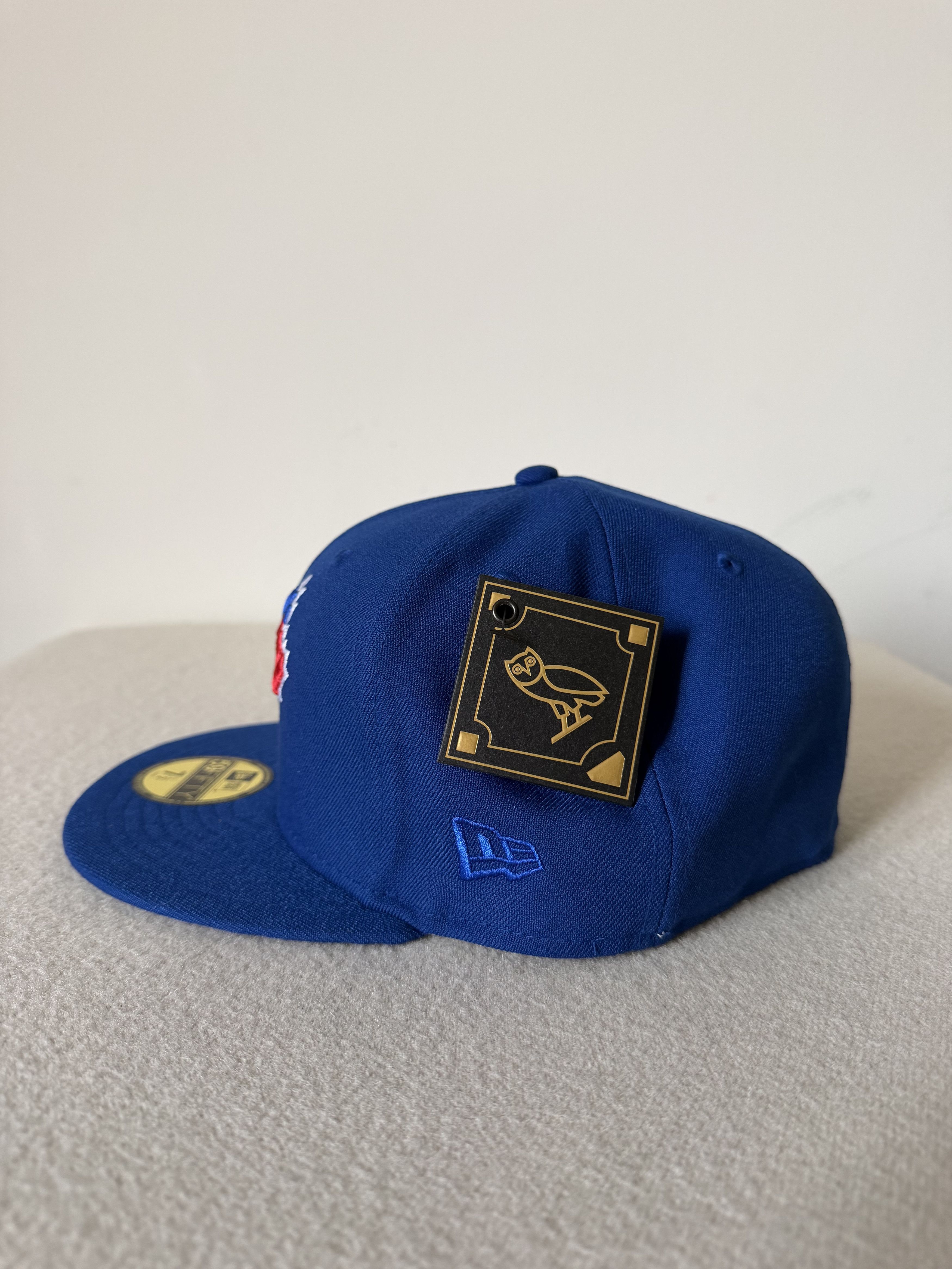 October's Very Own 7 1/2 OVO New Era Toronto Blue Jays 59FIFTY Fitted Hat Size ONE SIZE - 3 Thumbnail