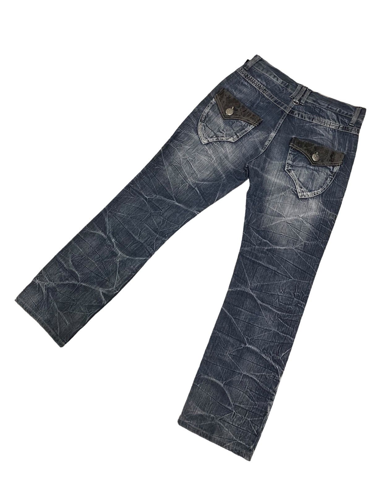 If Six Was Nine × Japanese Brand × Tornado Mart Vintage Salty Dog Seditionaries Style Tornado Mart Jeans Size US 31 - 12 Thumbnail