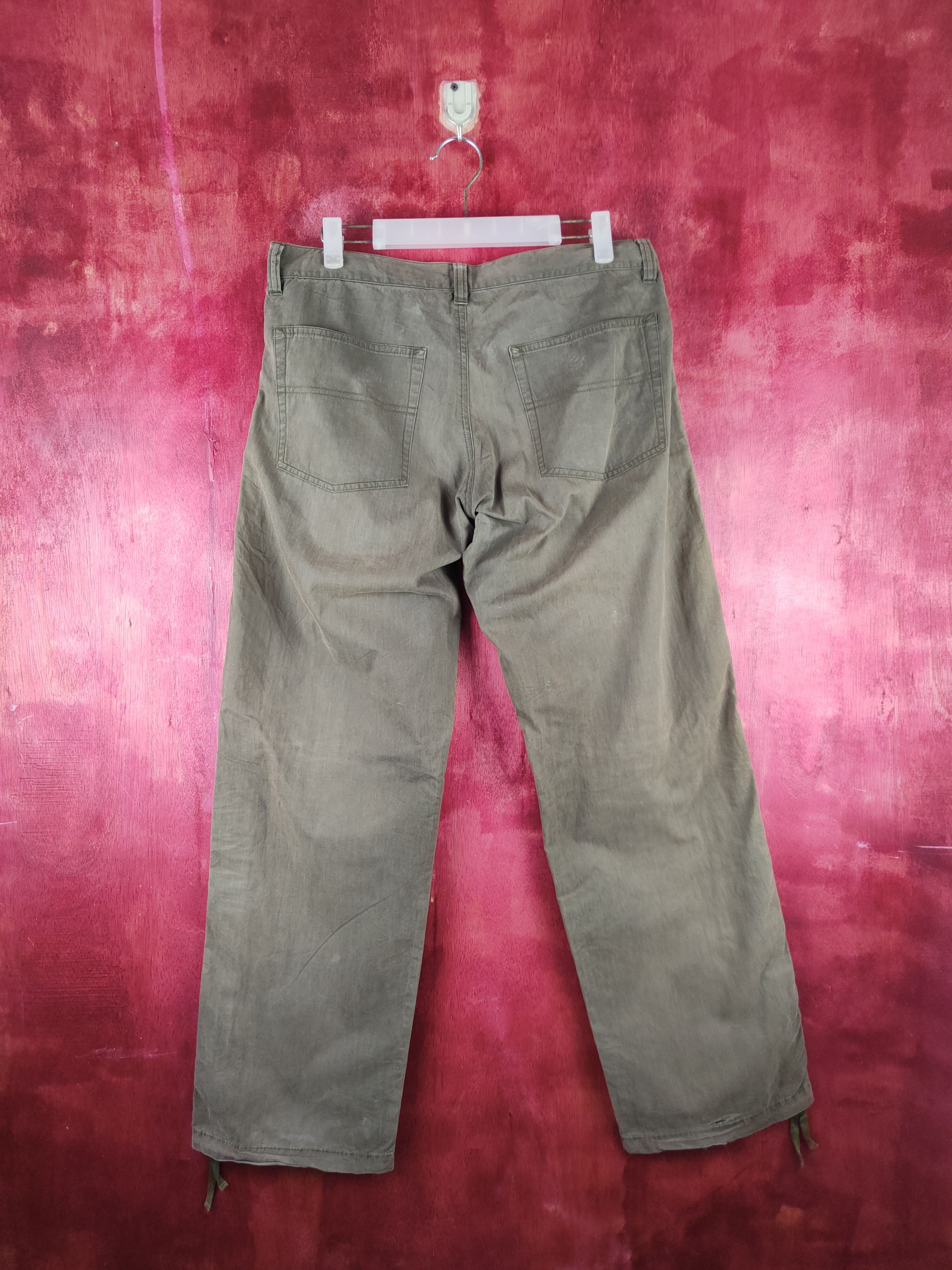 Japanese Brand East Boy Dark Olive RUSTY Bush Pants N#S35 Size US 32 / EU 48 - 7 Thumbnail