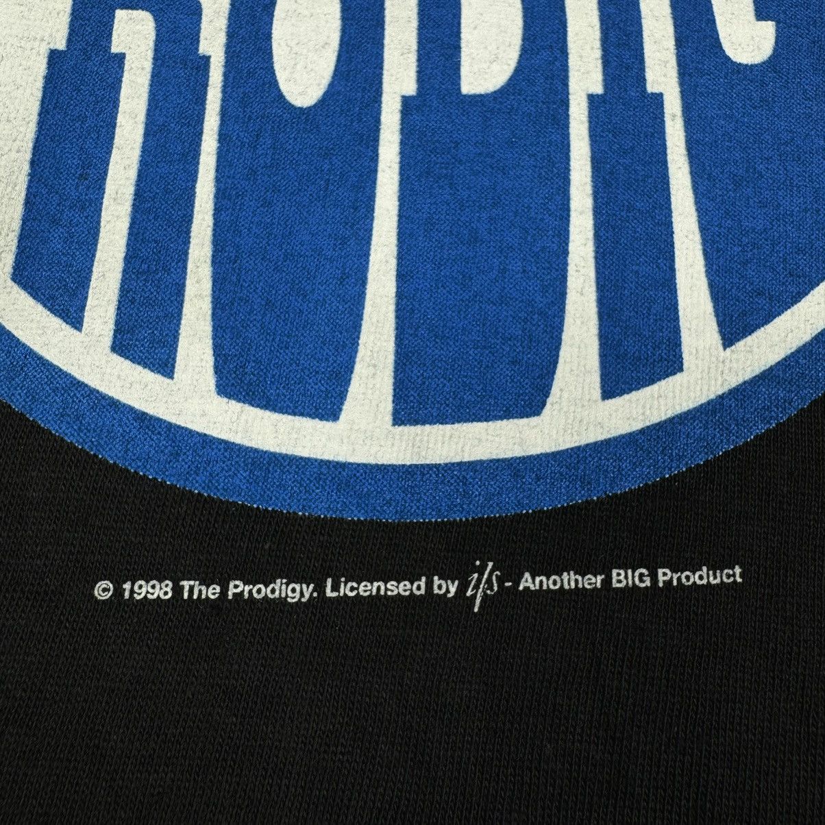 Band Tees Vintage 1998 The Prodigy ‘Fuck The Internet’ Italian T Shirt Size US L / EU 52-54 / 3 - 6 Thumbnail