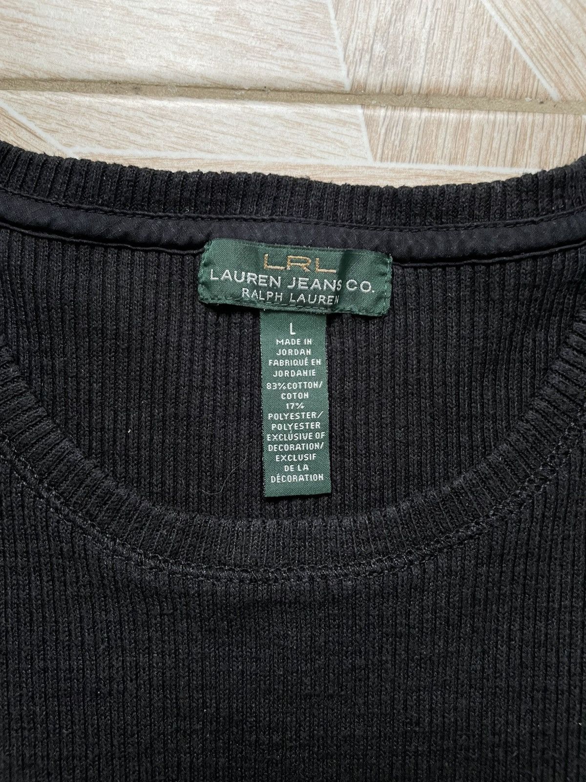 Lauren Ralph Lauren × Vintage Hype LRL Luxury Green Label Ralph Lauren Jeans Co. Sweater Size US L / EU 52-54 / 3 - 7 Thumbnail