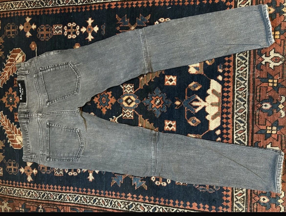 Balmain Balmain Biker jeans Size US 29 - 2 Thumbnail