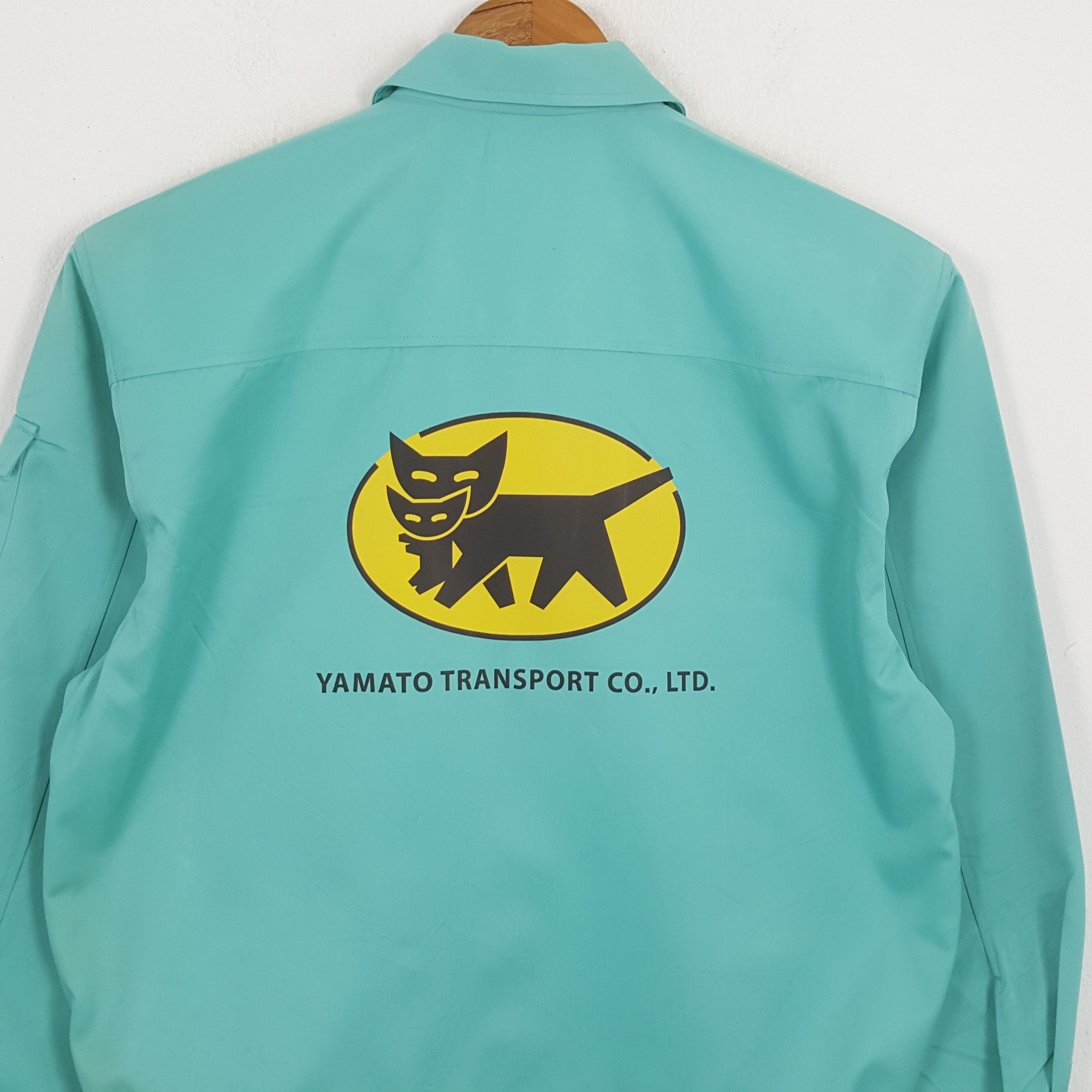 Japanese Brand × Vintage Vintage YAMATO TRANSPORT Japanese Racing Custom Jacket Size US L / EU 52-54 / 3 - 2 Thumbnail