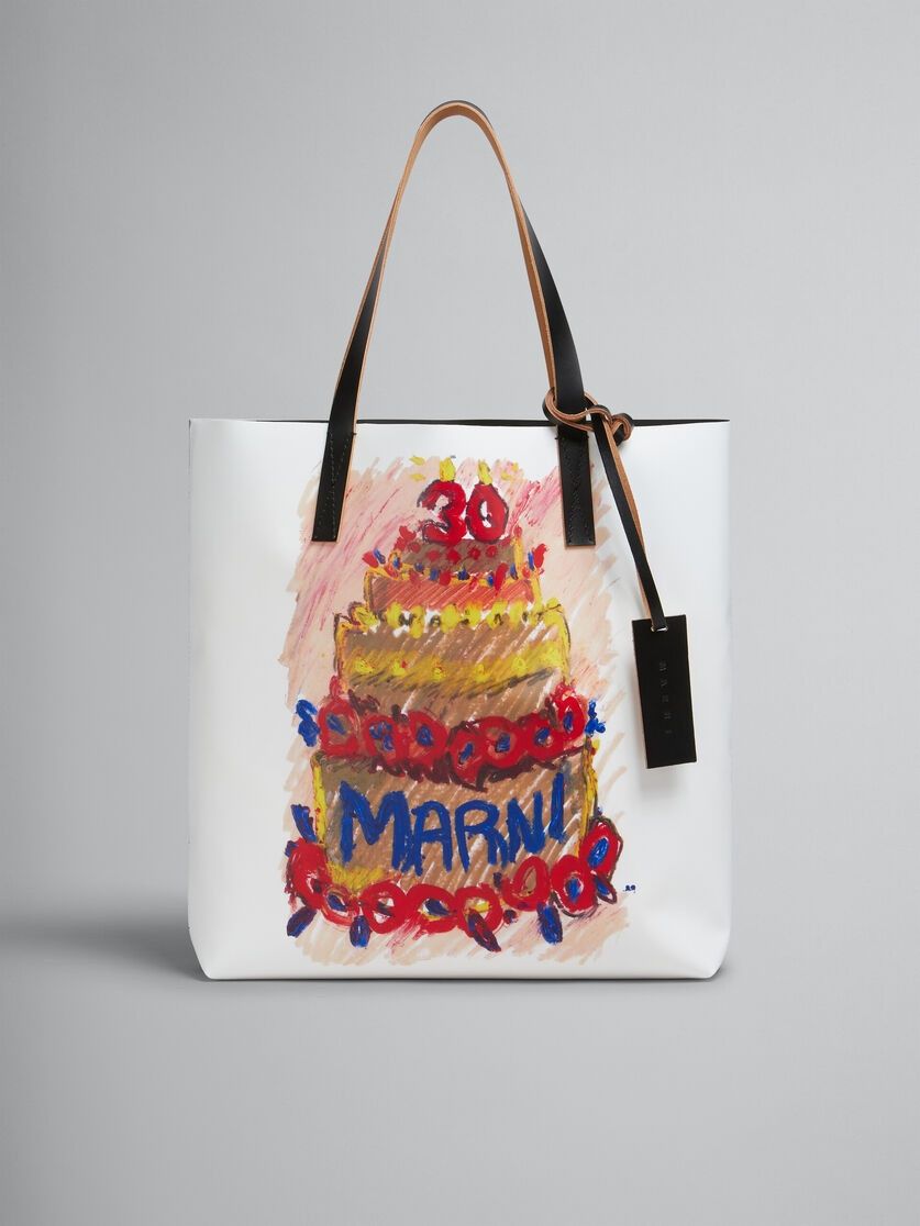 Marni o1f1d3z0825 Size: OS / Anniversary Print Tote Bag Multicolor Size ONE SIZE - 1 Thumbnail