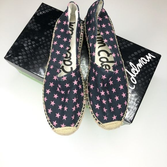 Sam Edelman Sam Edelman Pink Star Espadrille Shoes Size US 7.5 / IT 37.5 - 5 Thumbnail