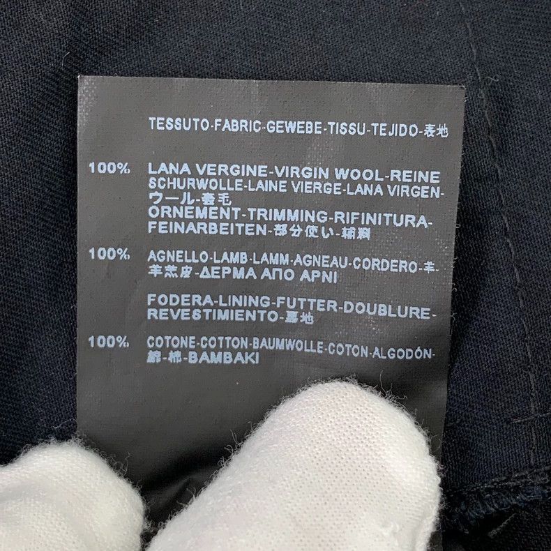Saint Laurent Paris Saint Laurent Paris size S Black wool casual trousers Size US 30 / EU 46 - 8 Thumbnail