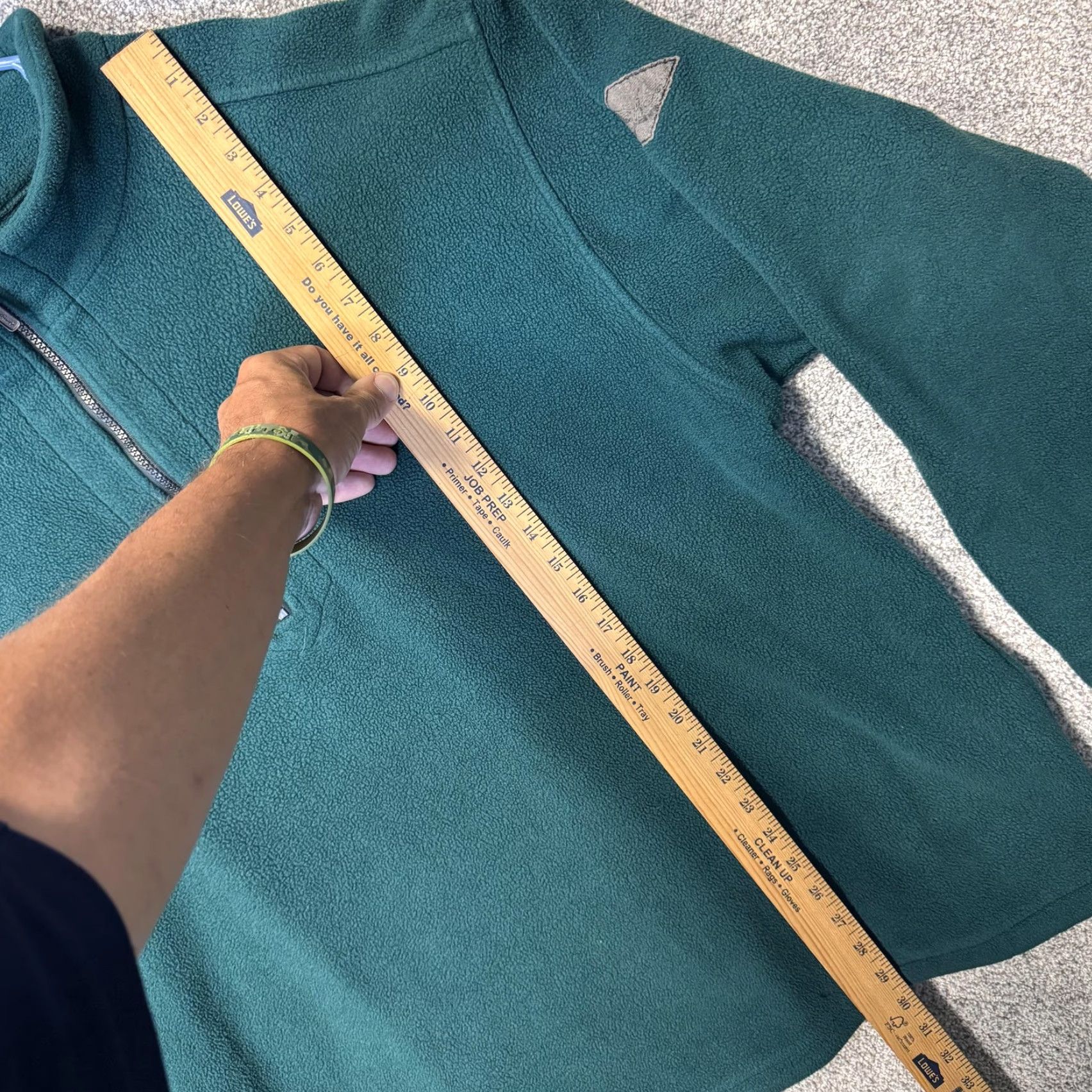 Eddie Bauer VINTAGE Eddie Bauer Sweater XL Tall Polartec Quarter Zip Fleece Green Men"} Size US XL / EU 56 / 4 - 2 Thumbnail