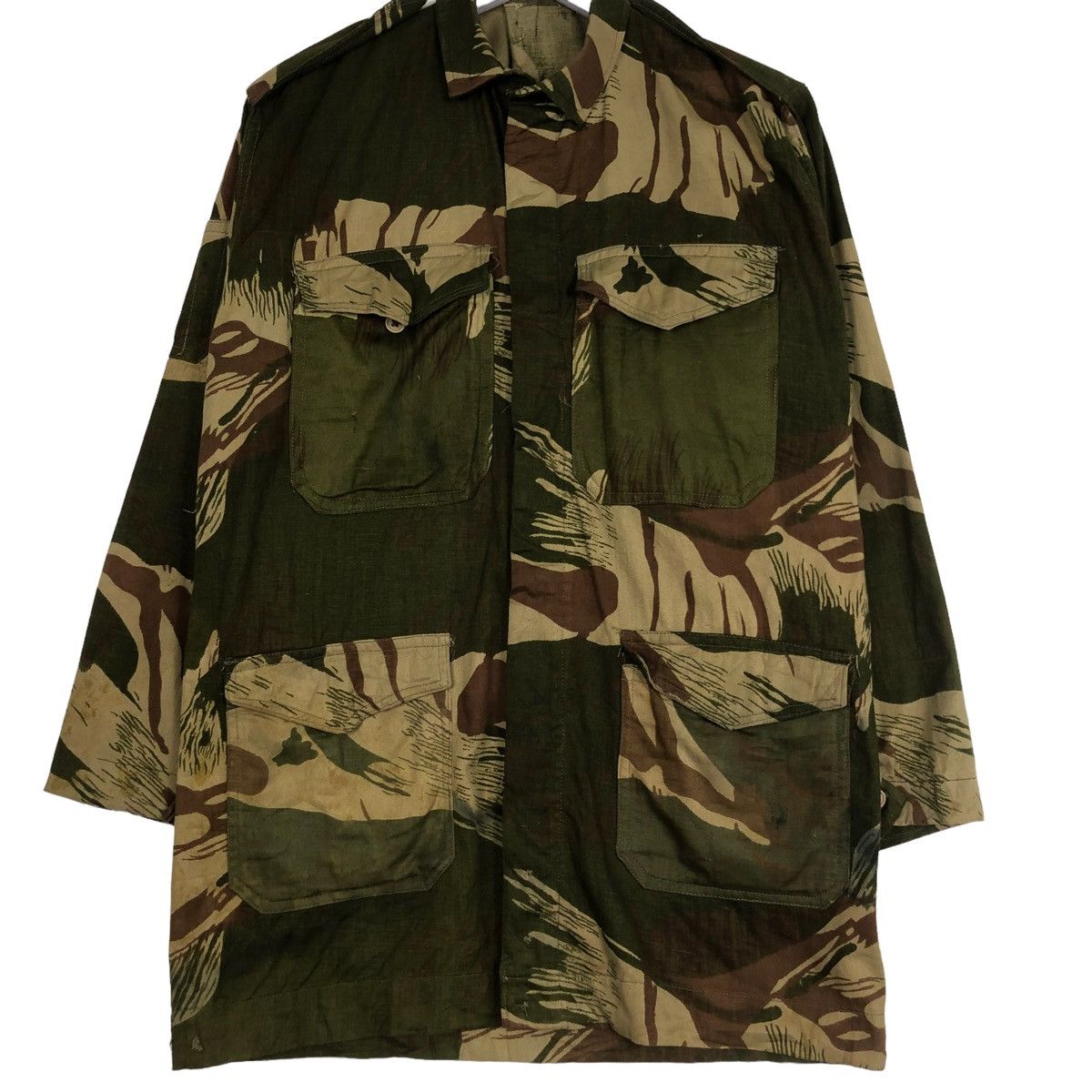 Vintage 💥 LEAF CAMO M65 FIELD VINTAGE JACKET Size US L / EU 52-54 / 3 - 5 Thumbnail