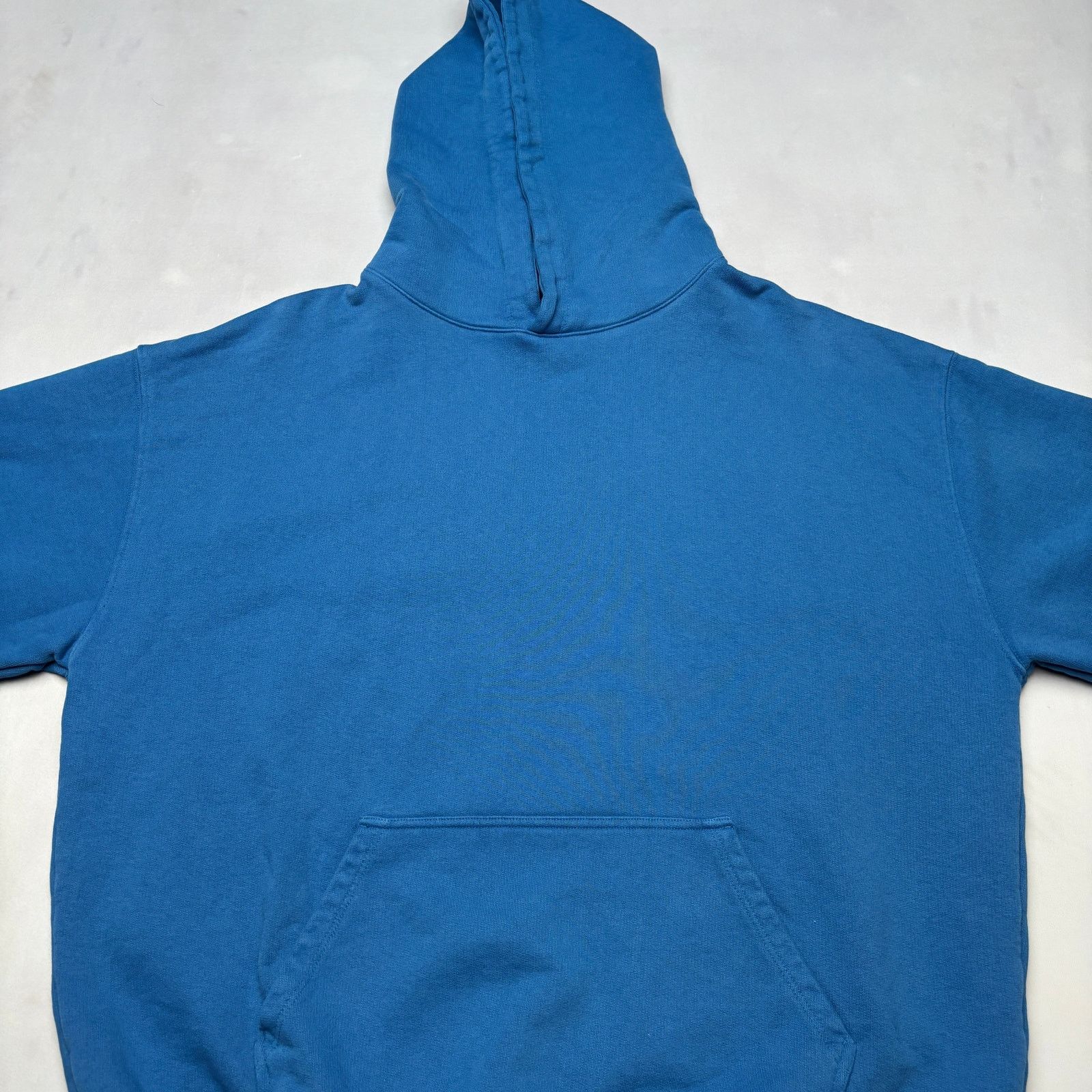 Other Velour Garments Blue Heavyweight Hoodie XL Organic Cotton Size US XL / EU 56 / 4 - 2 Thumbnail
