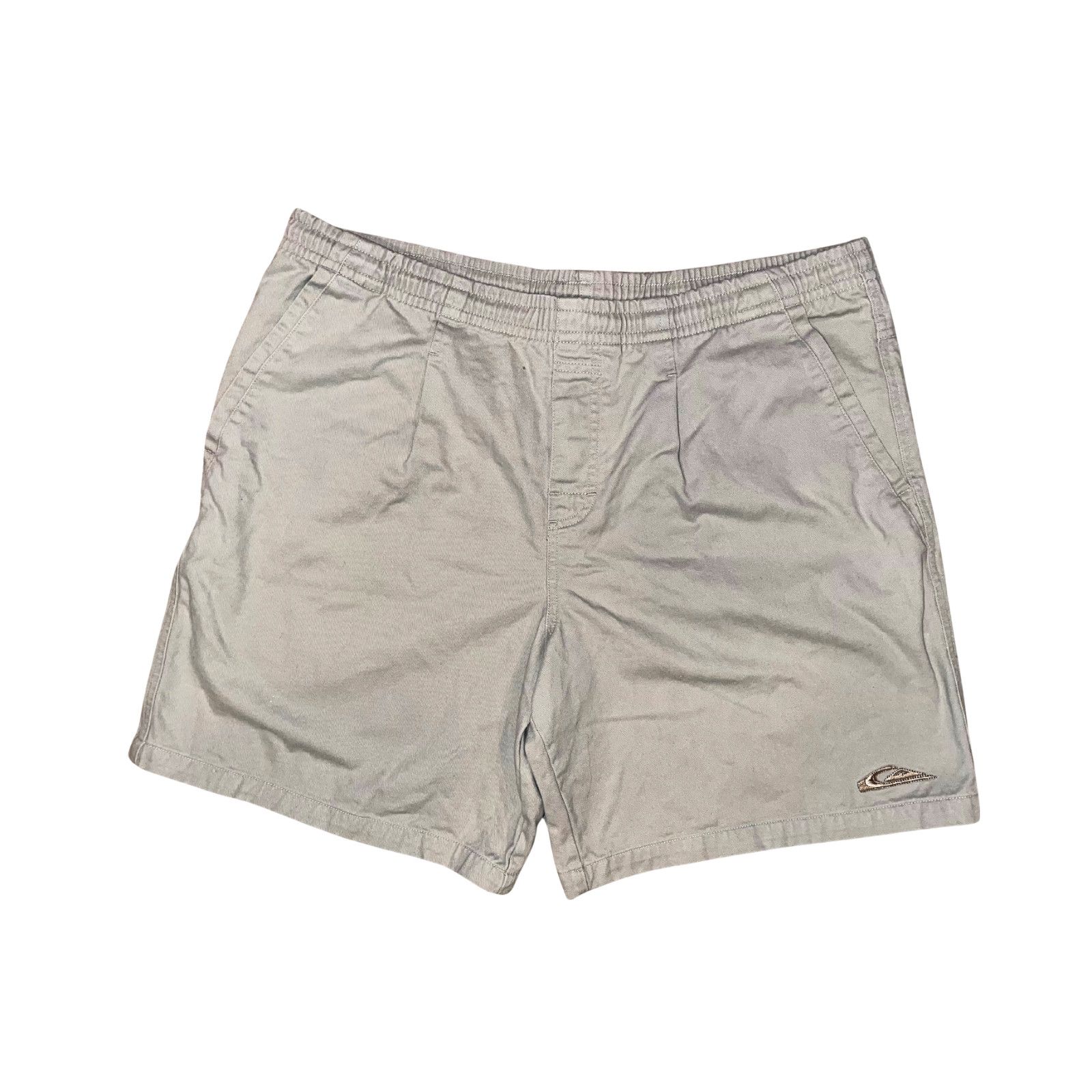 Quiksilver Quiksilver Vintage Y2K Gray Baggy Drawstring Shorts Large Size US 36 / EU 52 - 2 Thumbnail