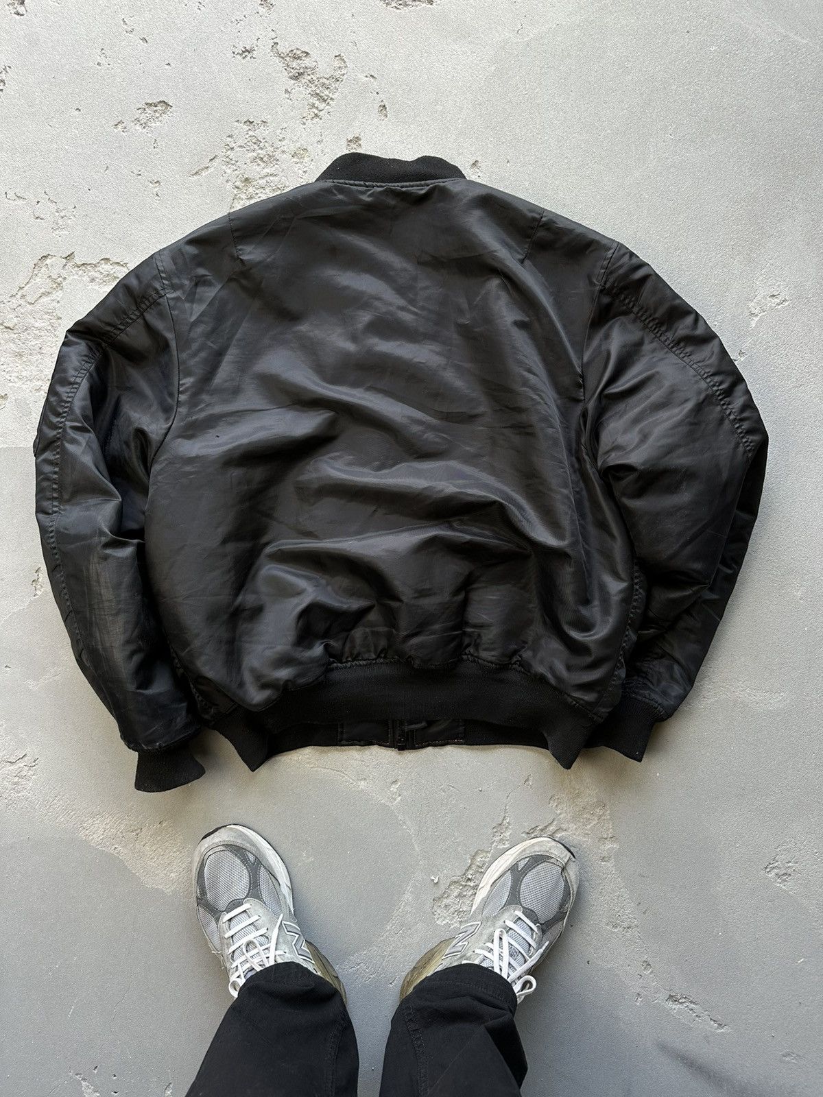 Vintage Vtg 90s USAF RT Industries M1 Reversible Bomber Jacket M Size US M / EU 48-50 / 2 - 2 Thumbnail