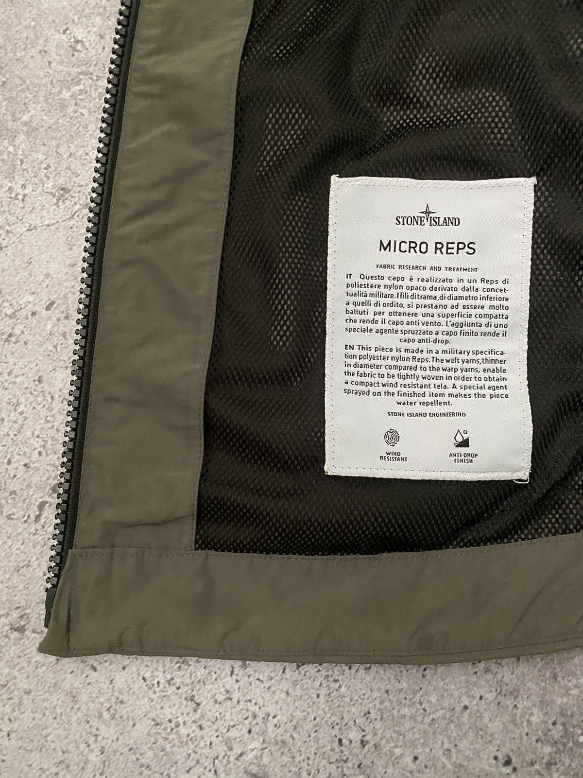 Stone Island Stone Island Micro Reps Bomber Jacket M Size US M / EU 48-50 / 2 - 4 Thumbnail