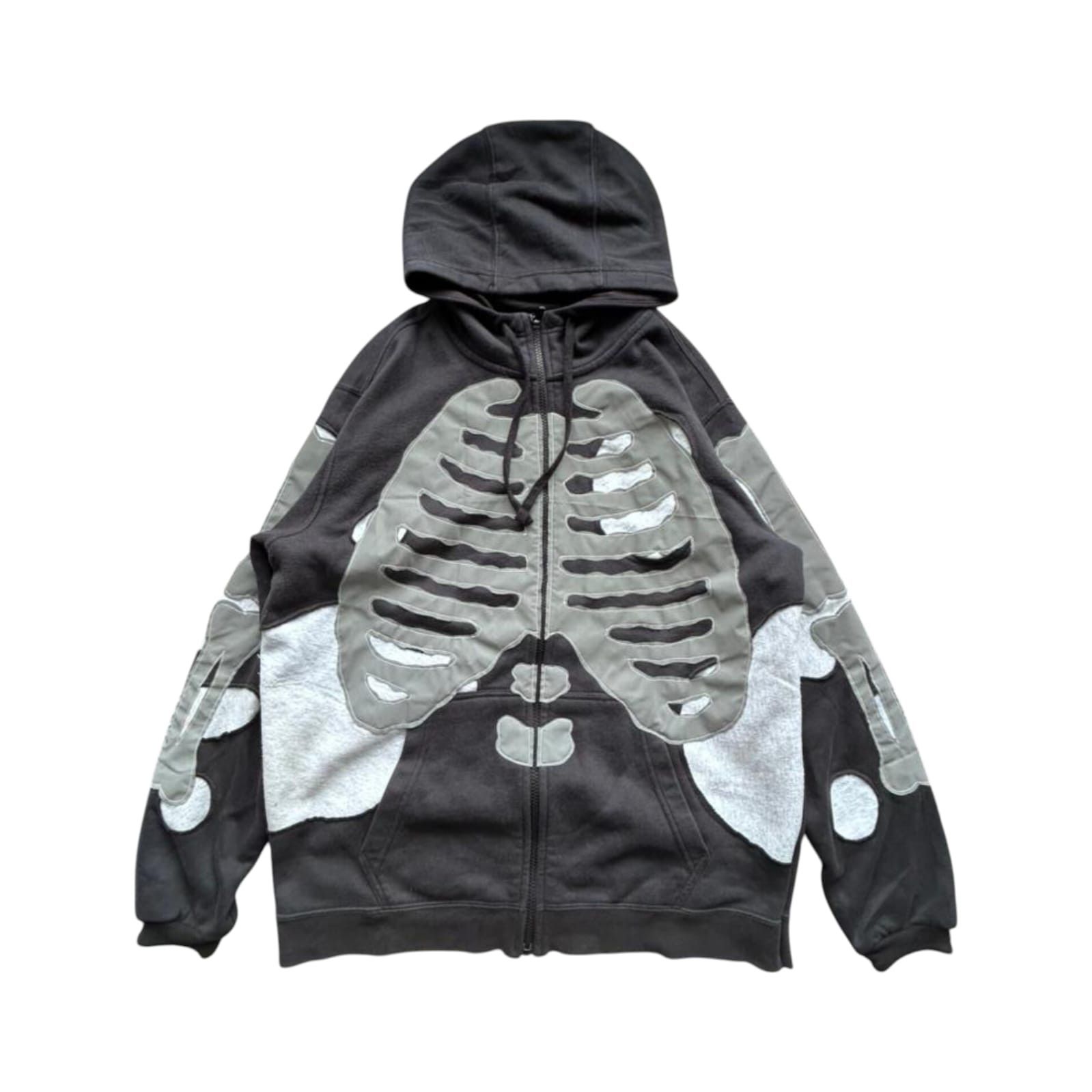 Nike Nike Zipper Hoodie Reworked Bones Reflective 1/1 Size US XXL / EU 58 / 5 - 1 Thumbnail