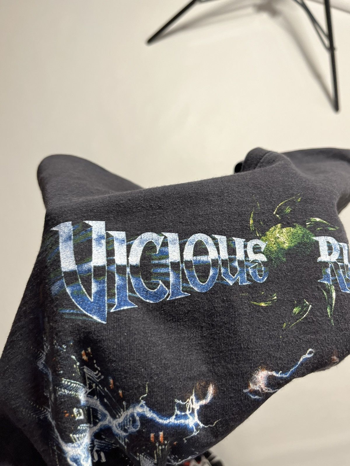 Band Tees Vintage Vicious Rumors Black Washed T-shirt Size US L / EU 52-54 / 3 - 7 Thumbnail