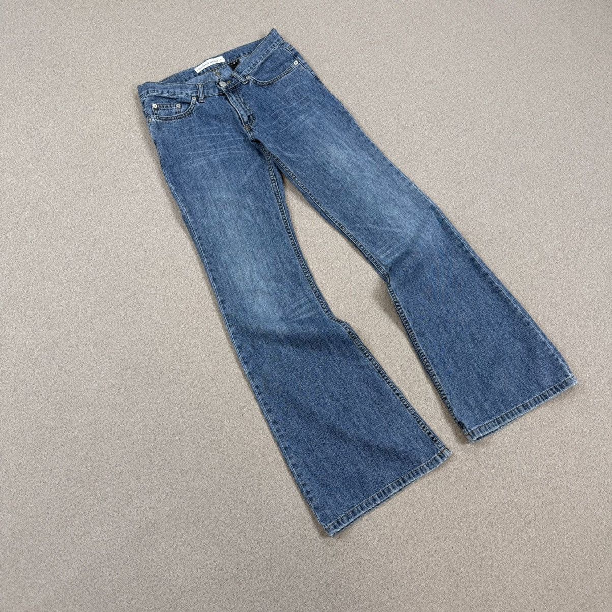 Diesel 00s DIESEL FLARED BOOTCUT DENIM JEANS Y2K Size 26" / US 2 / IT 38 - 7 Thumbnail