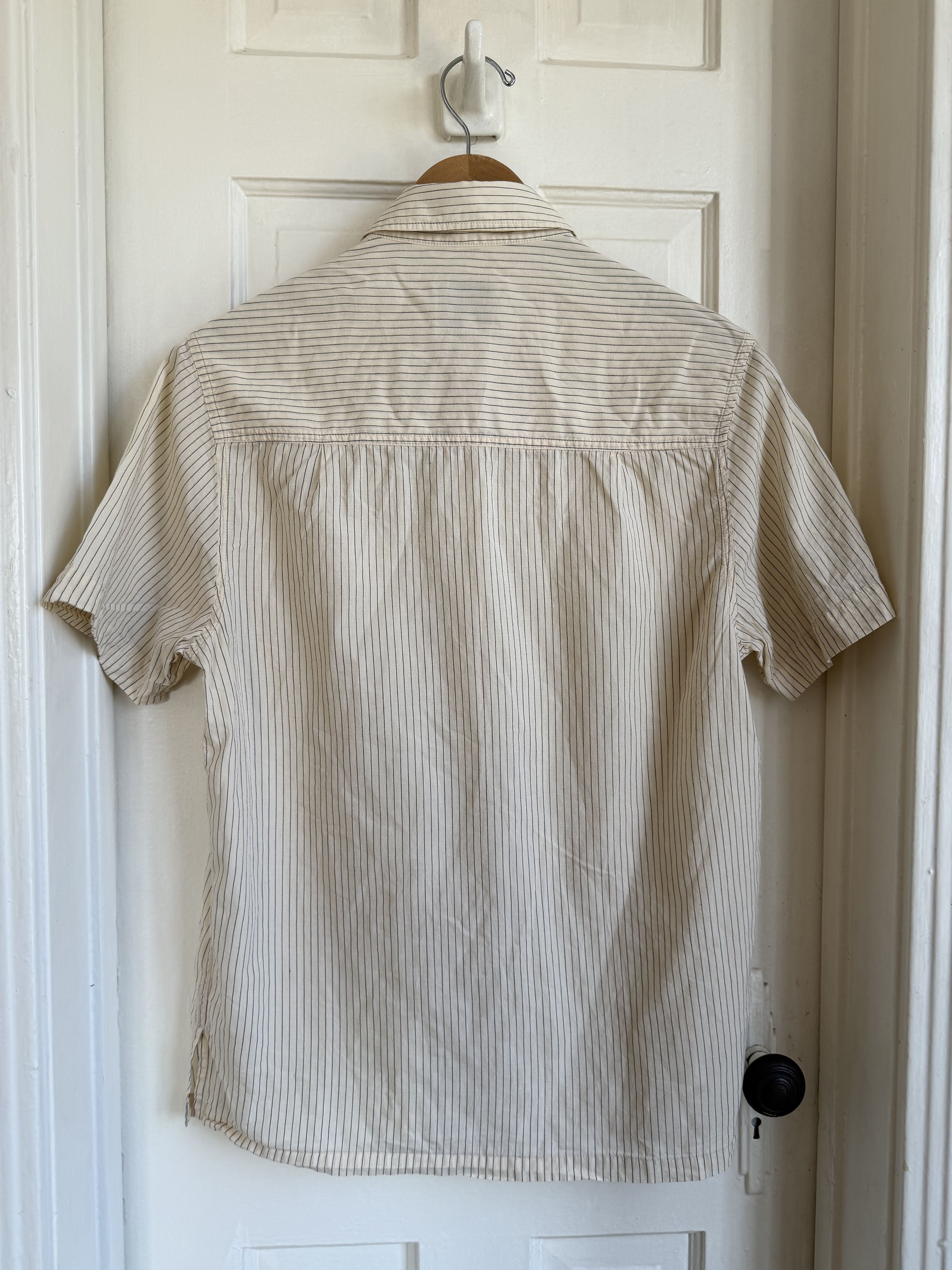 Nanushka Nanushka Adam Shirt Striped Cream Size US S / EU 44-46 / 1 - 3 Thumbnail