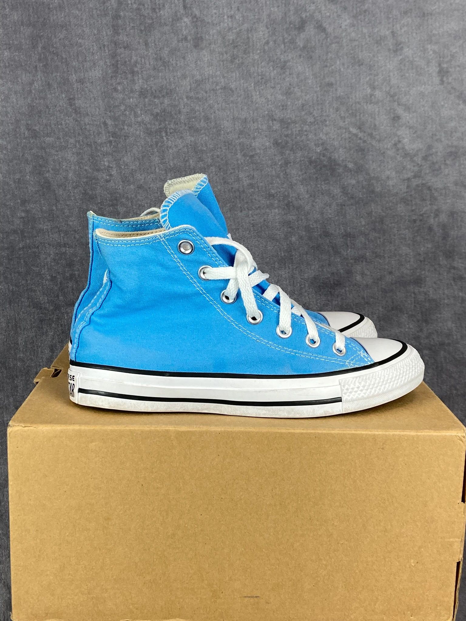 Converse Converse Chuck Taylor Blue High Tops Size 37.5 Size US 5 / EU 37 - 4 Thumbnail