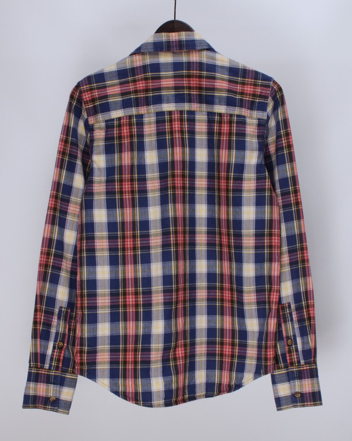 Nudie Jeans NUDIE Gunnar Organic Cotton Herringbone Check Button Shirt Size US S / EU 44-46 / 1 - 2 Thumbnail