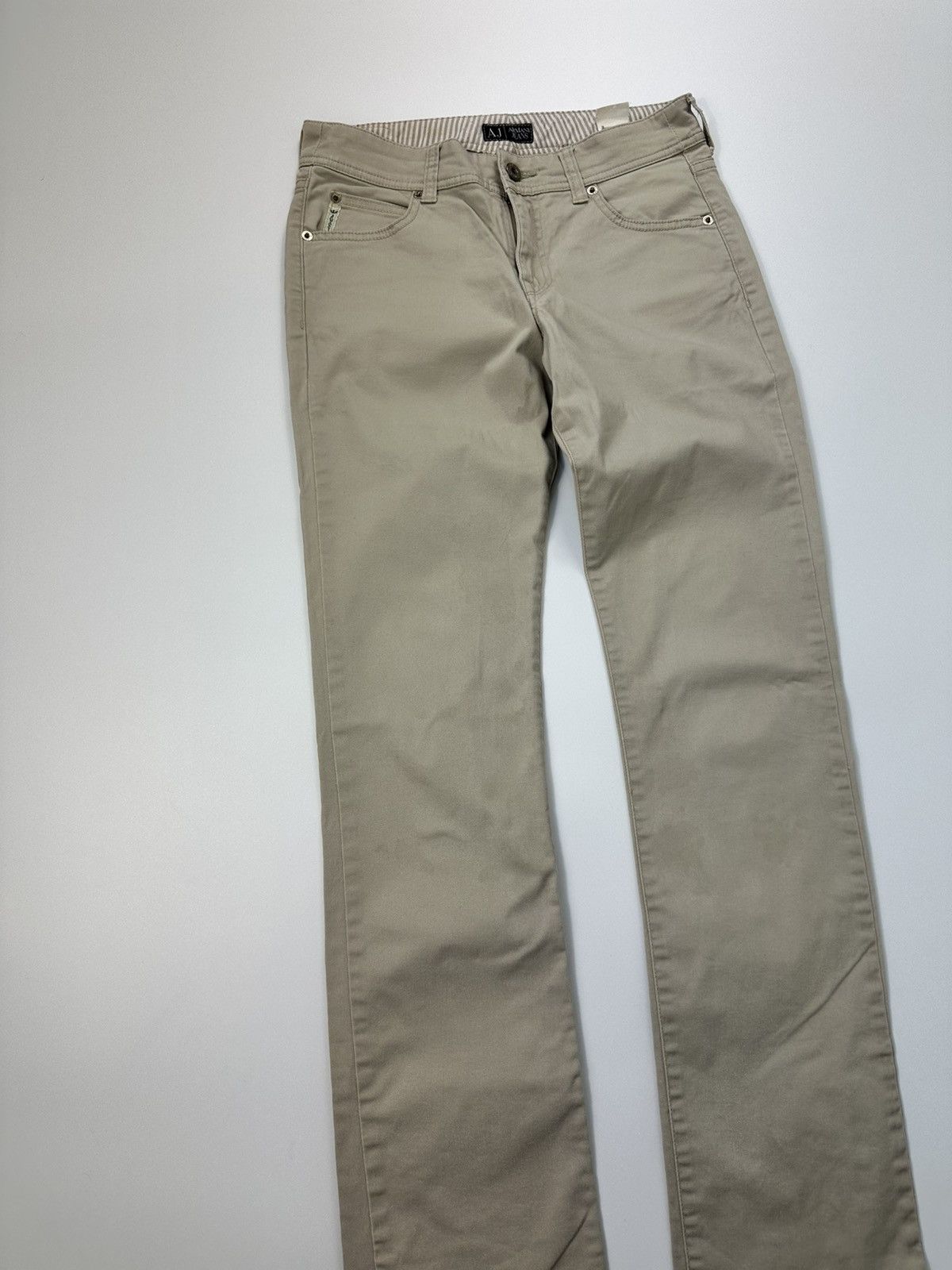 Giorgio Armani Armani Jeans Skinny Fit 27 Size Metal Logo Size US 27 - 6 Thumbnail