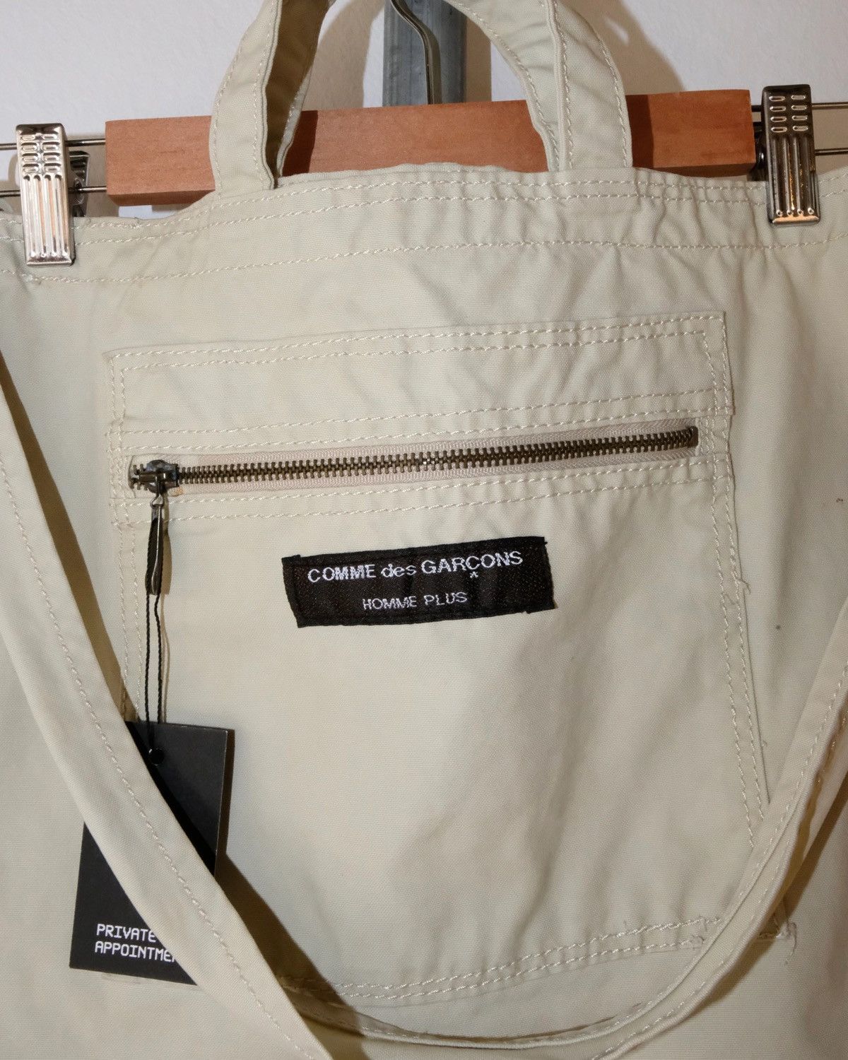 Comme des Garcons Homme Plus Comme des Garçons HOMME PLUS SEE IT WEAR IT TOTE BAG Size ONE SIZE - 2 Thumbnail