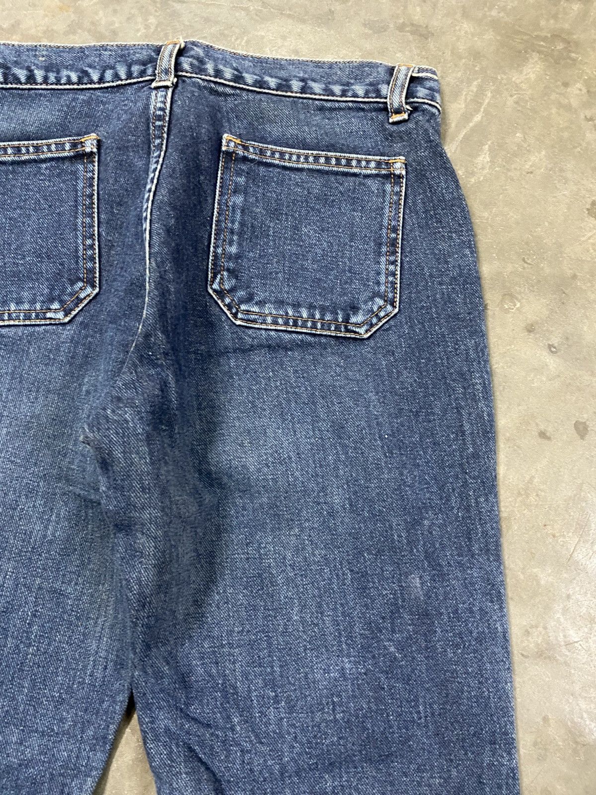 If Six Was Nine × Japanese Brand × Le Grande Bleu (L.G.B.) Super Flare Jeans Japan C-Seventeen Flared @254 Size US 29 - 11 Thumbnail