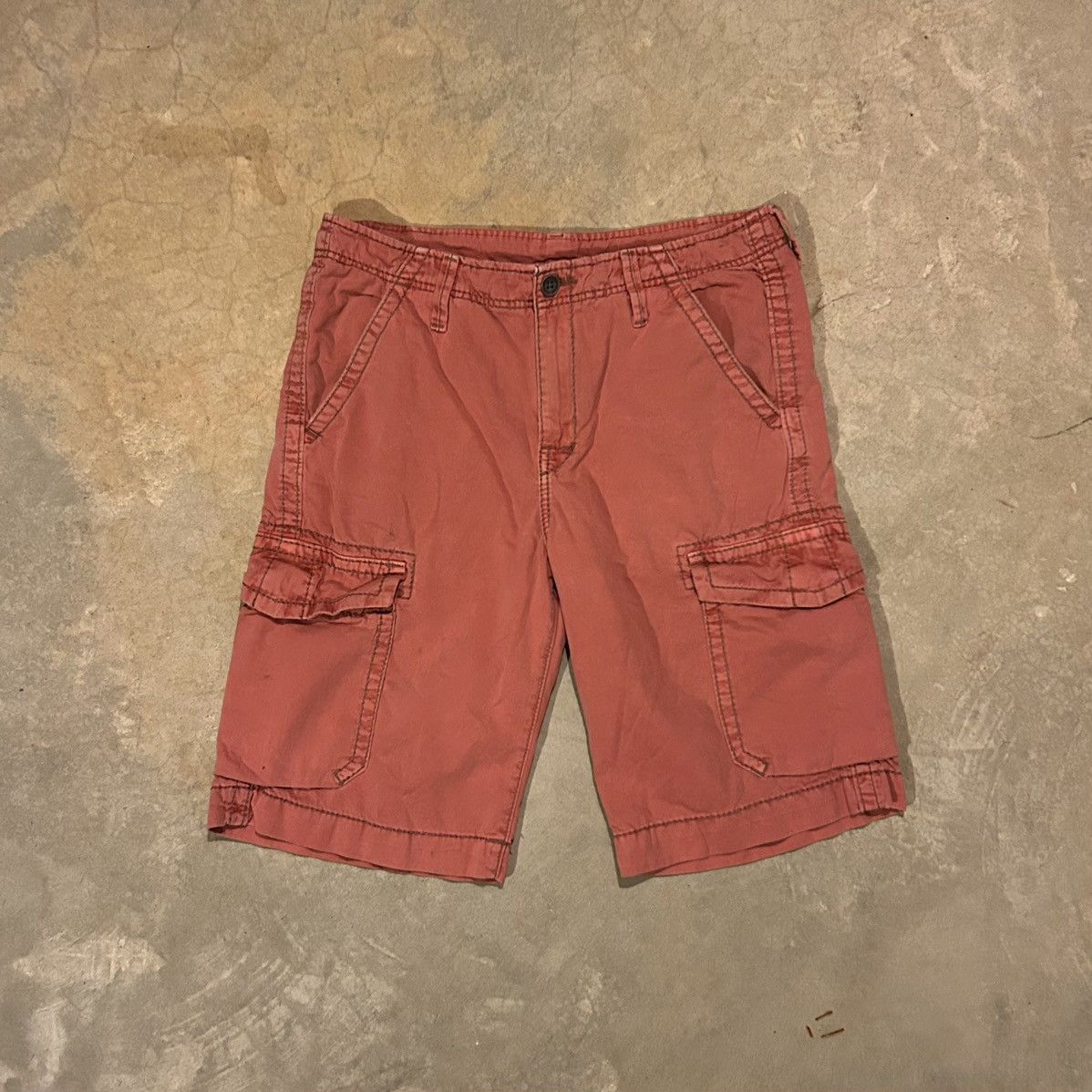 True Religion × Vintage Crazy Vintage Y2K True Religion Baggy Cargo Shorts Cyber Size US 34 / EU 50 - 3 Thumbnail