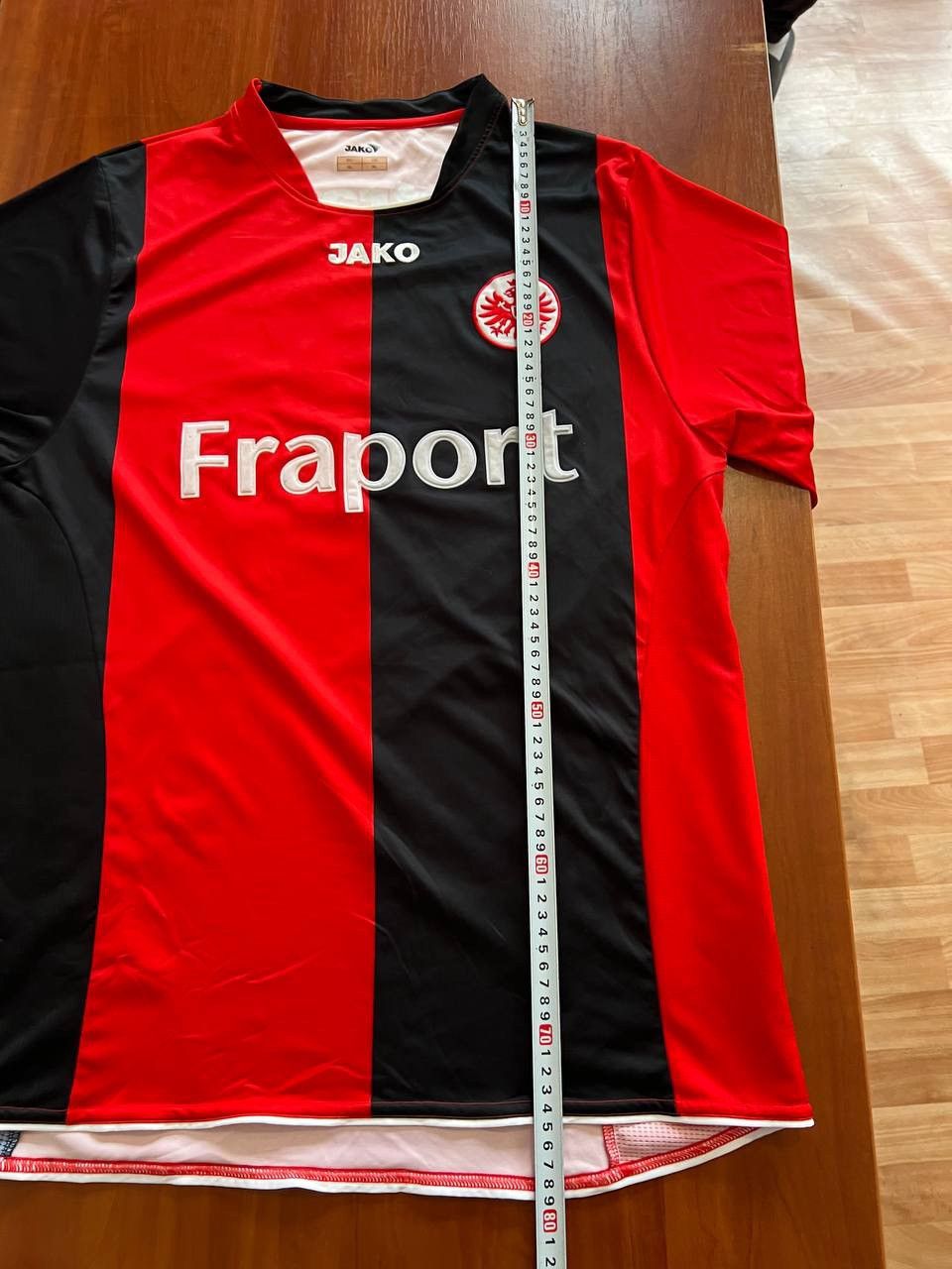 Vintage 2007/08 EINTRACHT FRANKFURT #18 HOME SOCCER JERSEY JAKO RARE Size US XL / EU 56 / 4 - 11 Thumbnail