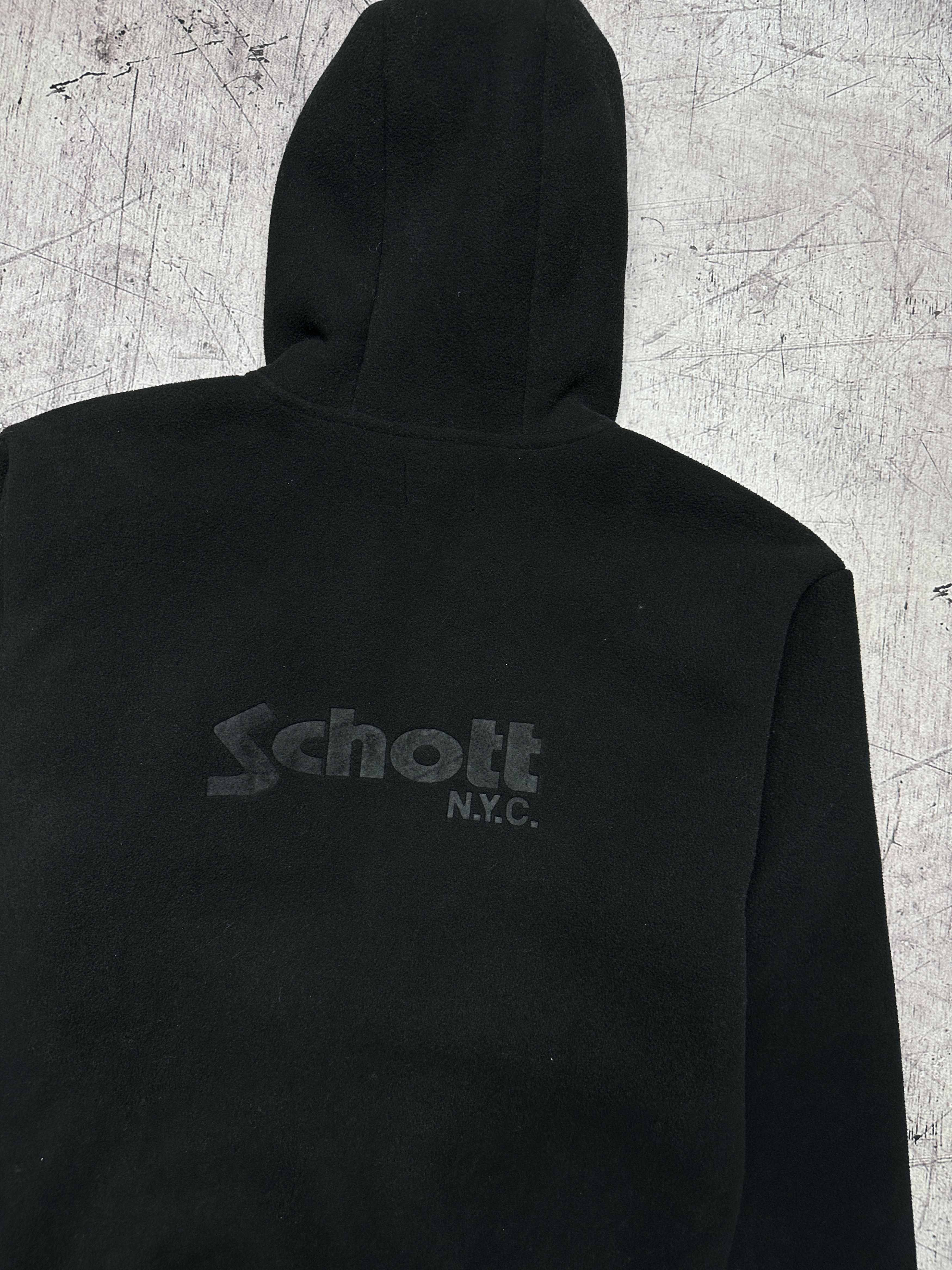 Schott Schott NYC Vintage Mens Sherpa Fleece Jacket Size US M / EU 48-50 / 2 - 9 Thumbnail