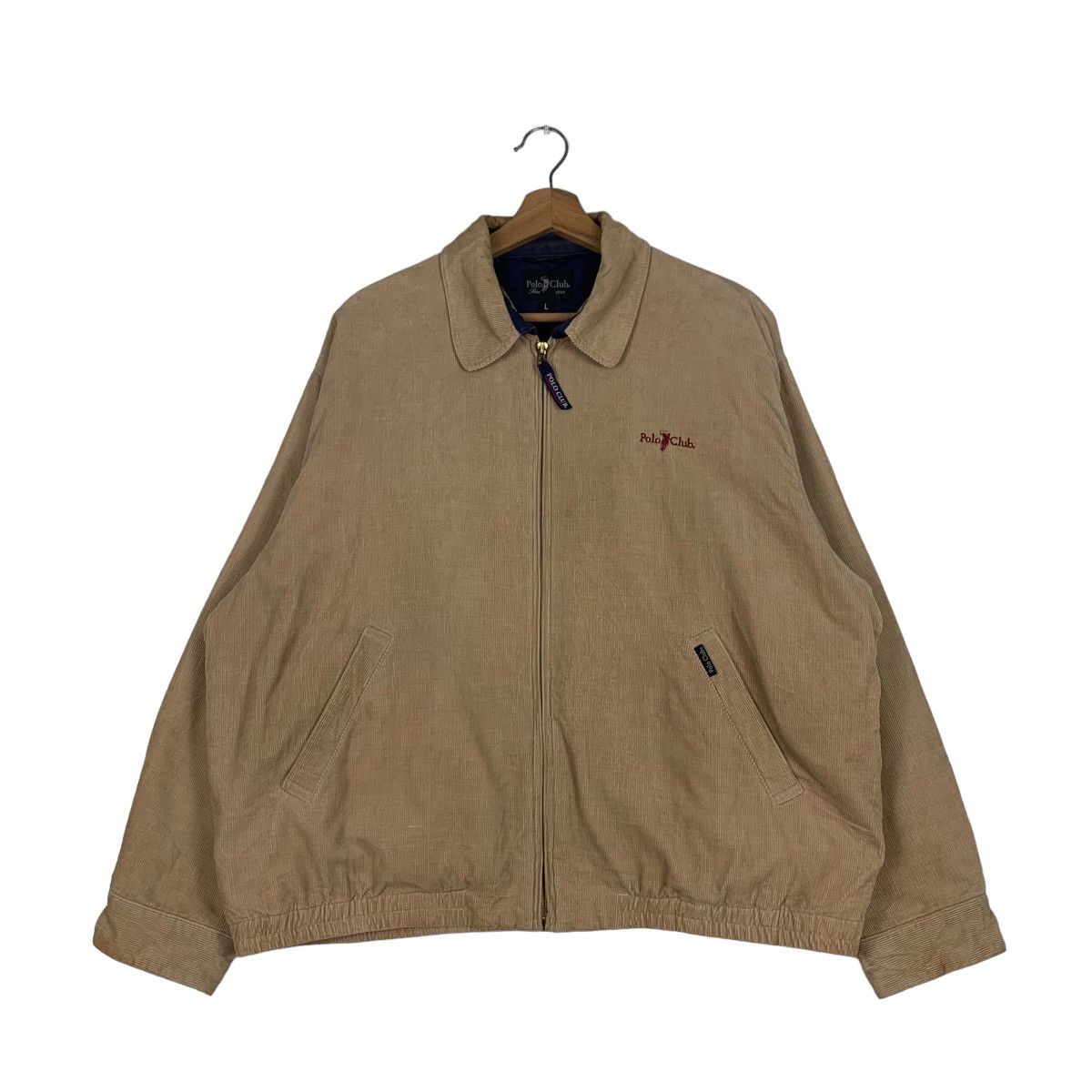 Japanese Brand POLO CLUB Collared Casual Corduroy Jacket #0564-C26 Size US L / EU 52-54 / 3 - 1 Thumbnail