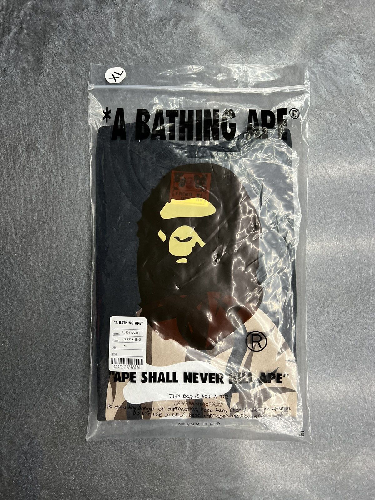 Bape Bape Trial Camo Big Ape Head T-Shirt Size US XL / EU 56 / 4 - 7 Thumbnail