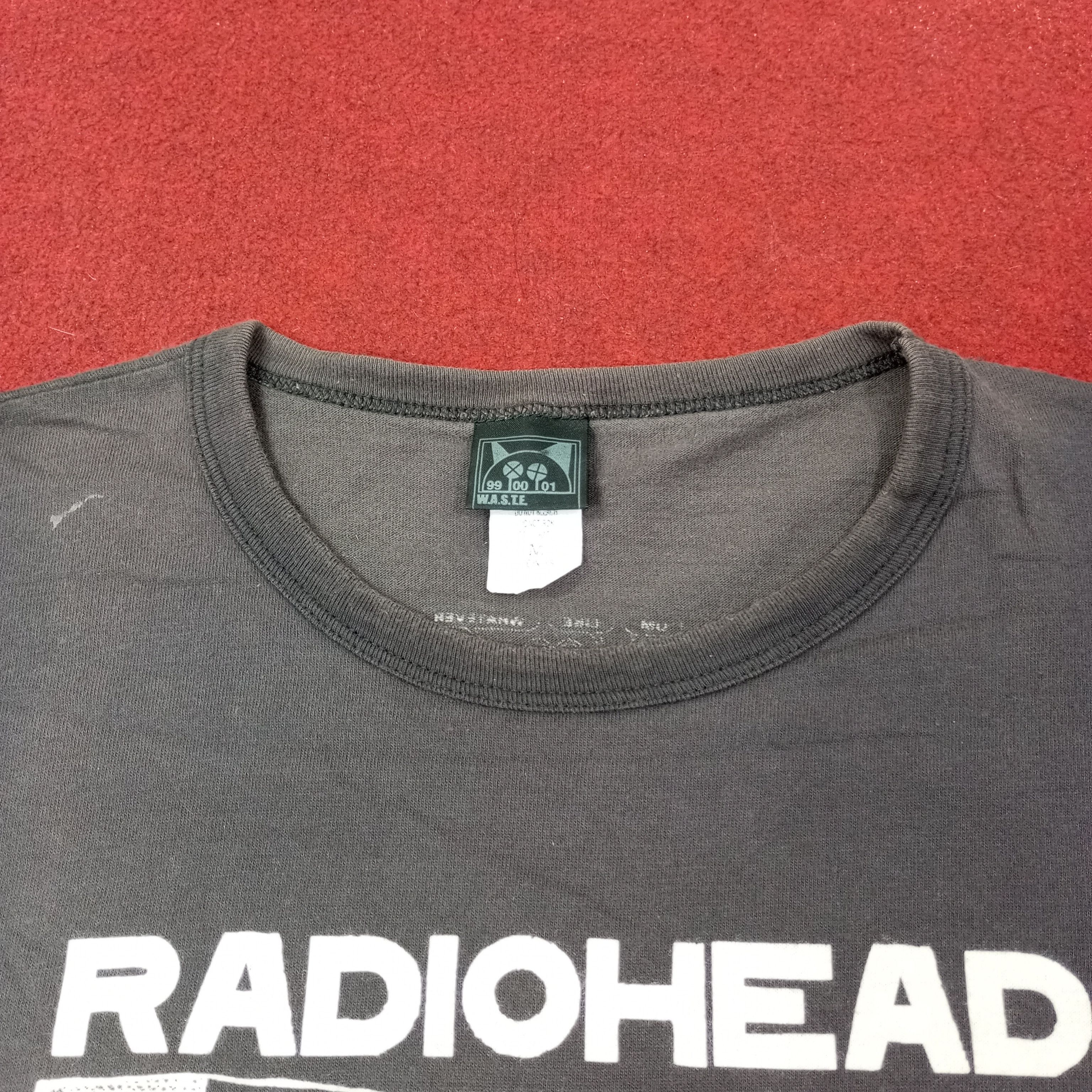 Band Tees Radiohead Rock Band Music Tshirt c249n38 Size US M / EU 48-50 / 2 - 3 Thumbnail
