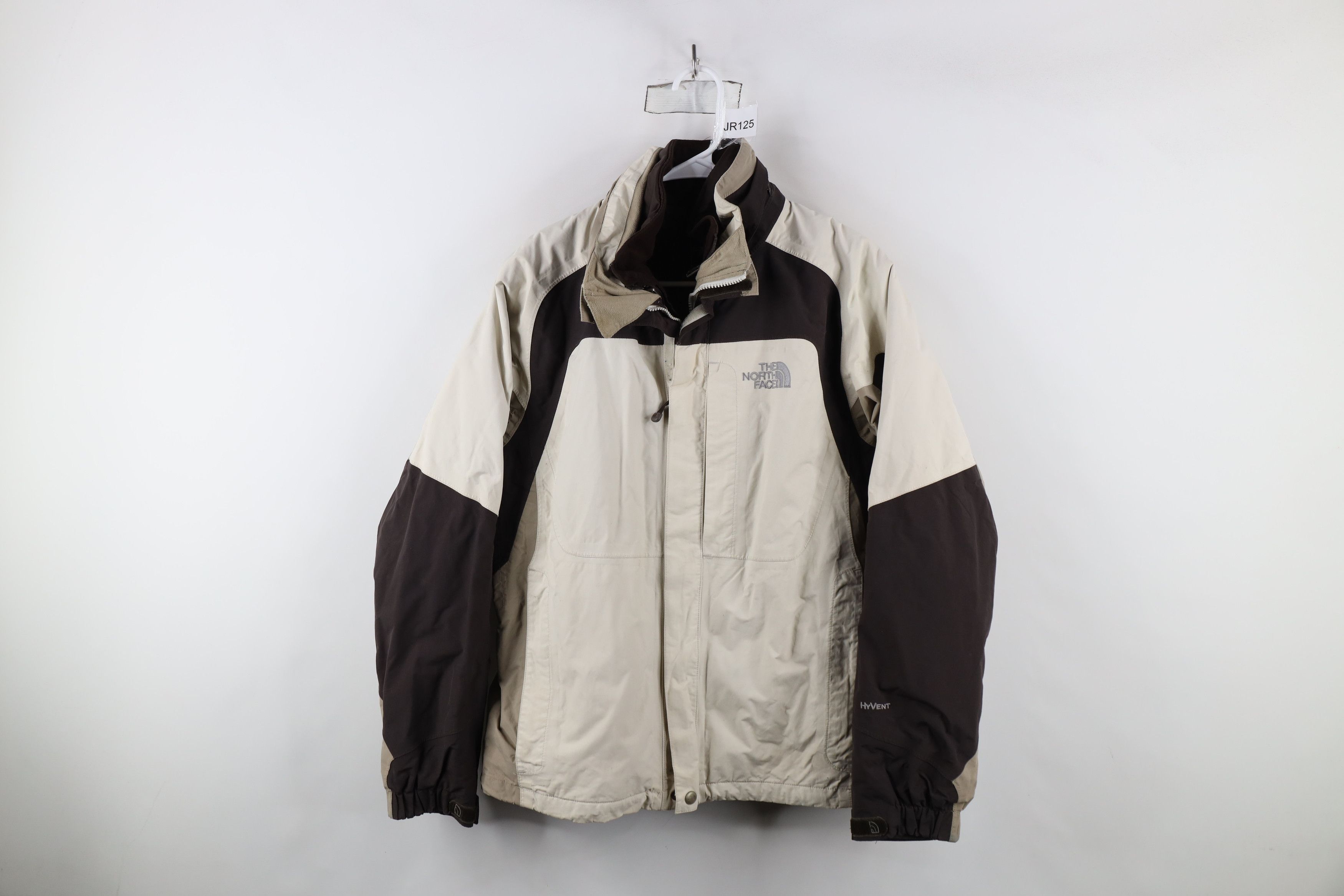 The North Face × Vintage Vintage The North Face HyVent 2 In 1 Jacket Beige Brown Size US S / EU 44-46 / 1 - 1 Thumbnail